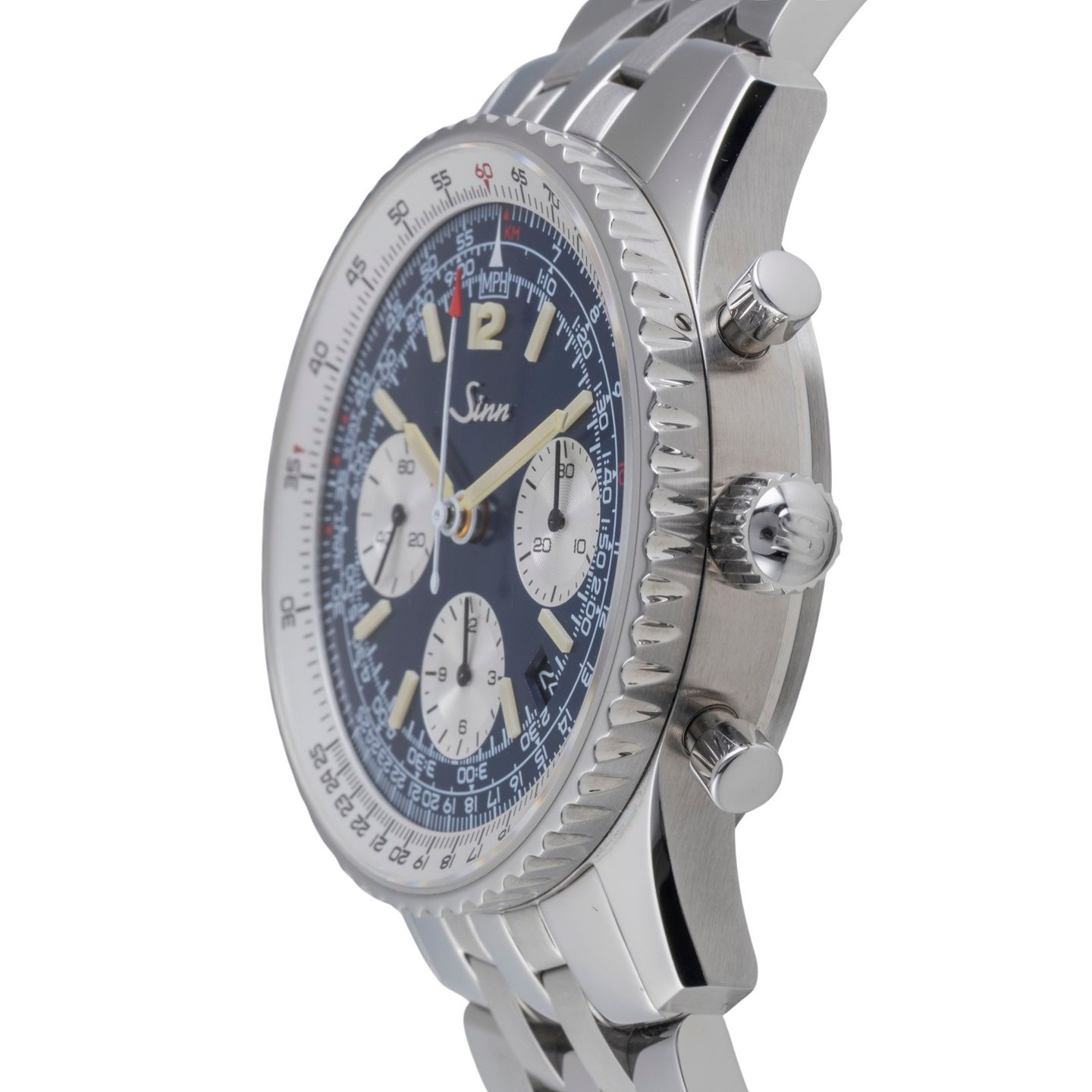 Sinn 903 903.091 (Unknown (random serial)) - Blue dial 41 mm Steel case (6/8)