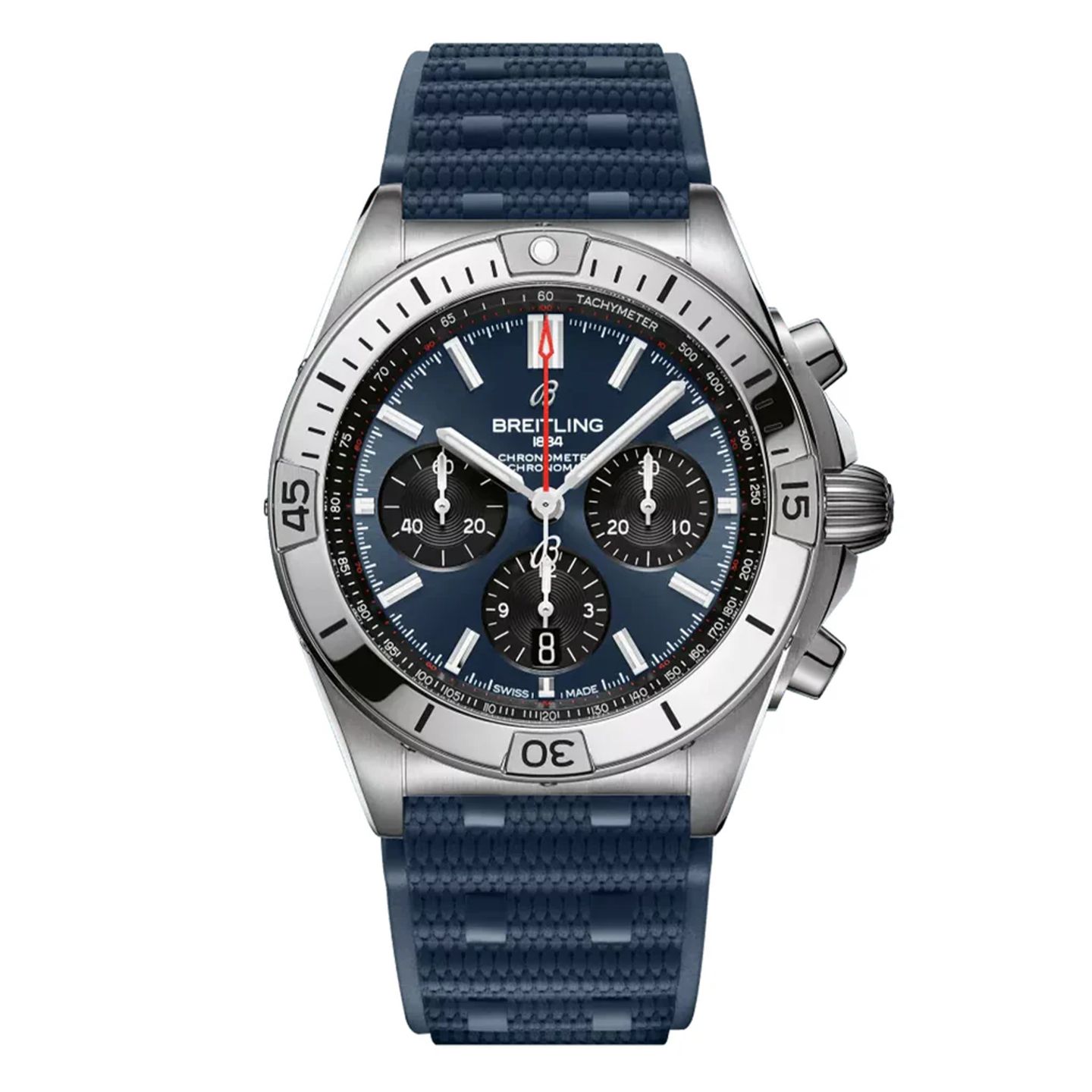 Breitling Chronomat 42 AB0134101C1S1 (2024) - Blauw wijzerplaat Onbekend Staal (1/1)