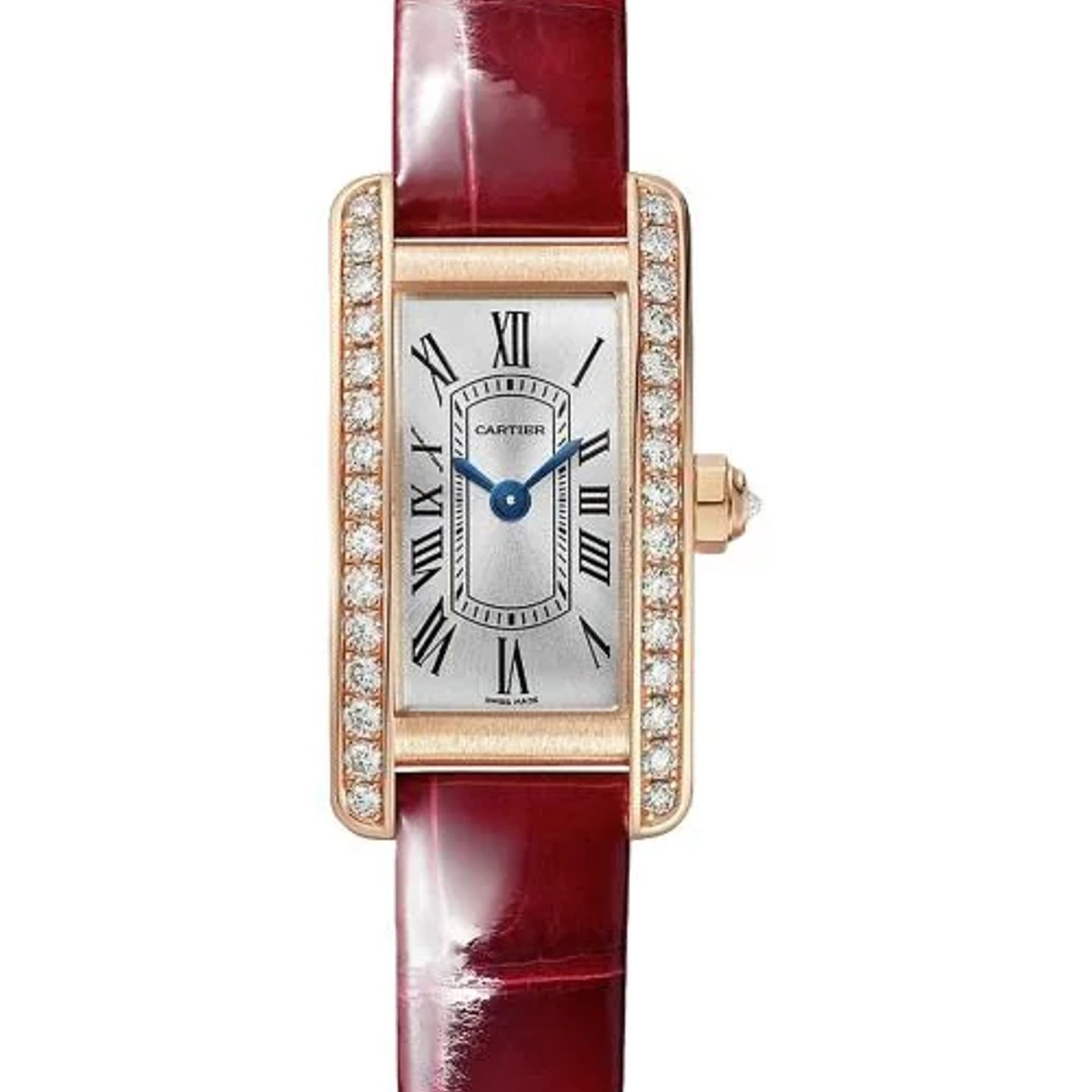 Cartier Tank Américaine WJTA0058 (2026) - Silver dial 15 mm Rose Gold case (1/1)