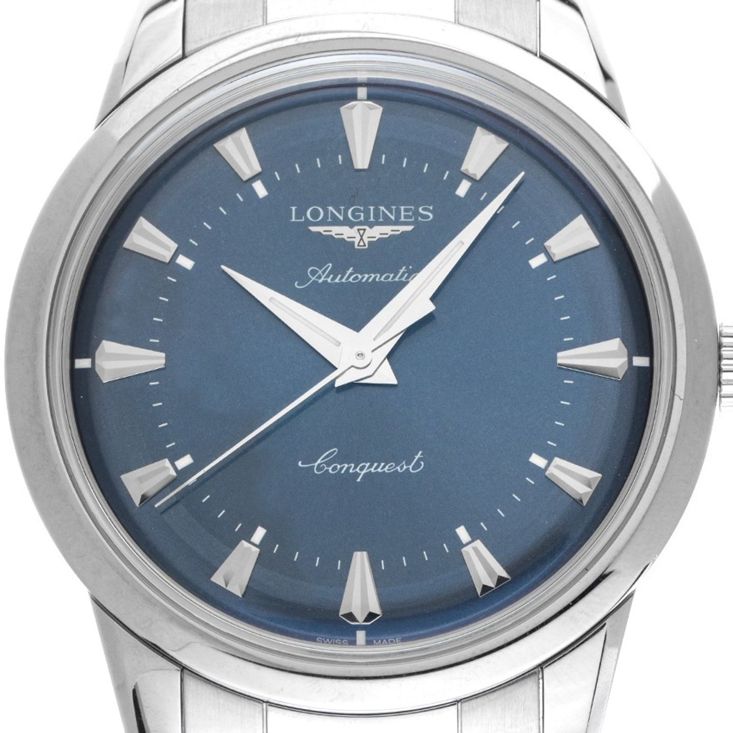 Longines Conquest Heritage L1.650.4.92.6 (2026) - Blue dial 40 mm Steel case (1/8)
