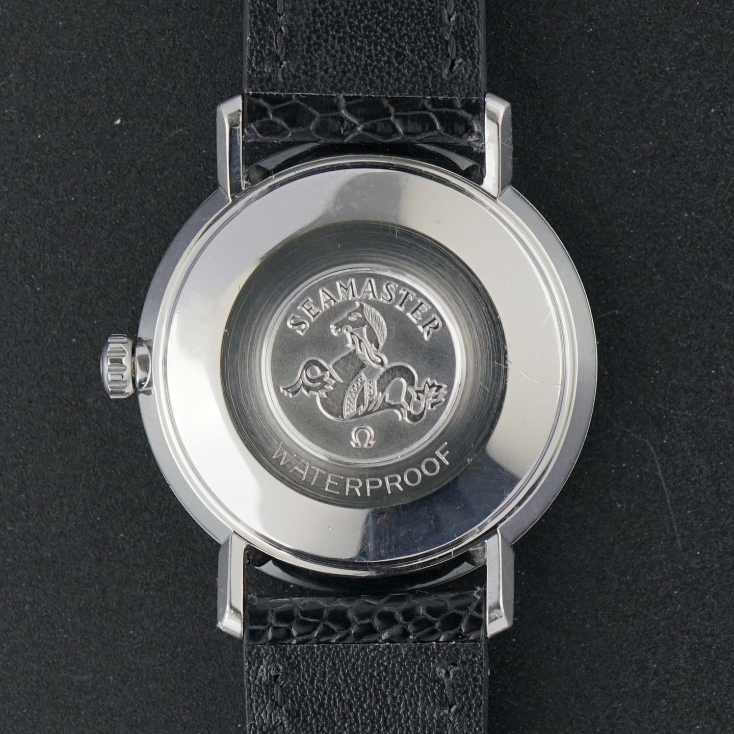 Omega Seamaster 166.020 (1965) - Wit wijzerplaat 34mm Staal (3/8)