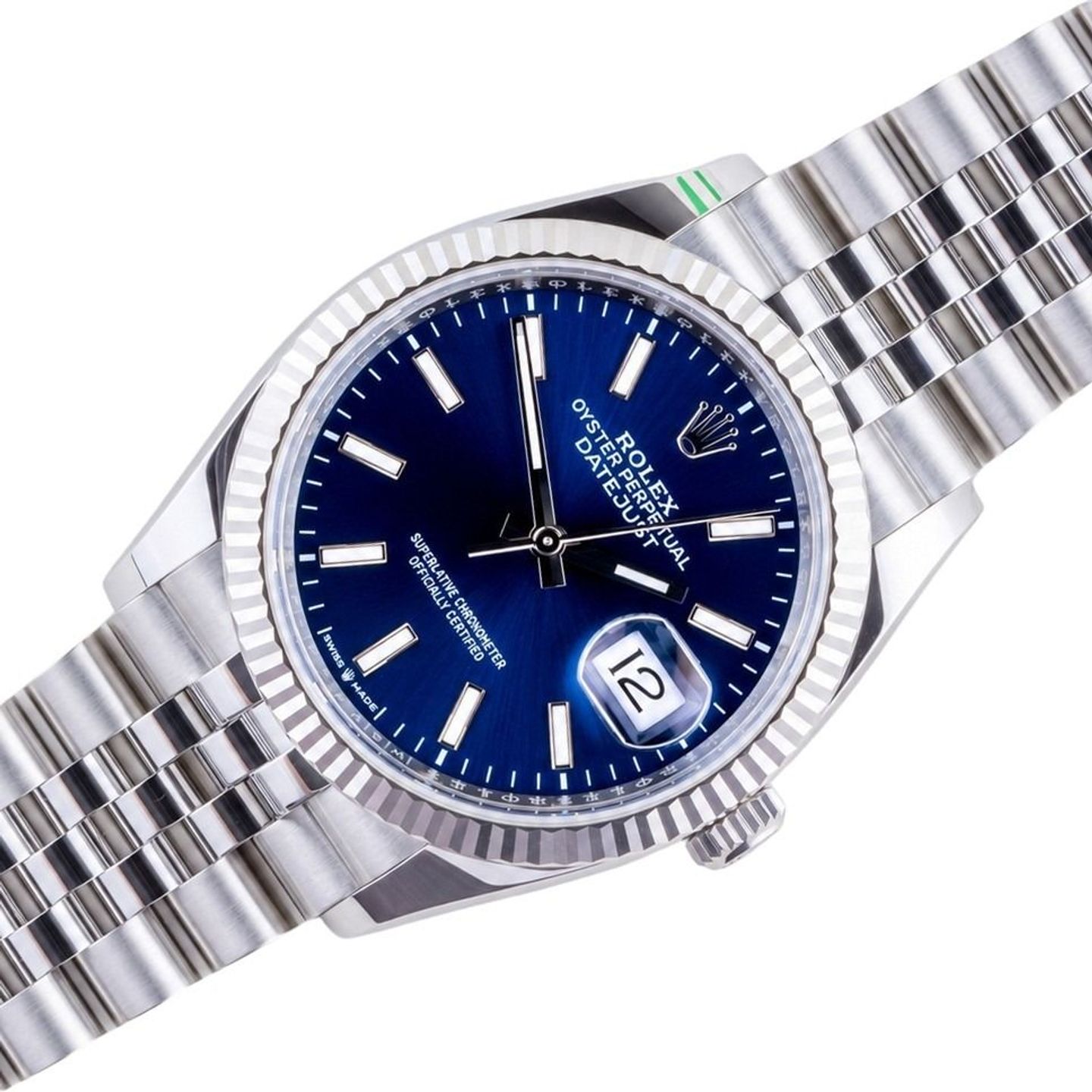 Rolex Datejust 36 126234 (2026) - Blue dial 36 mm Steel case (1/8)
