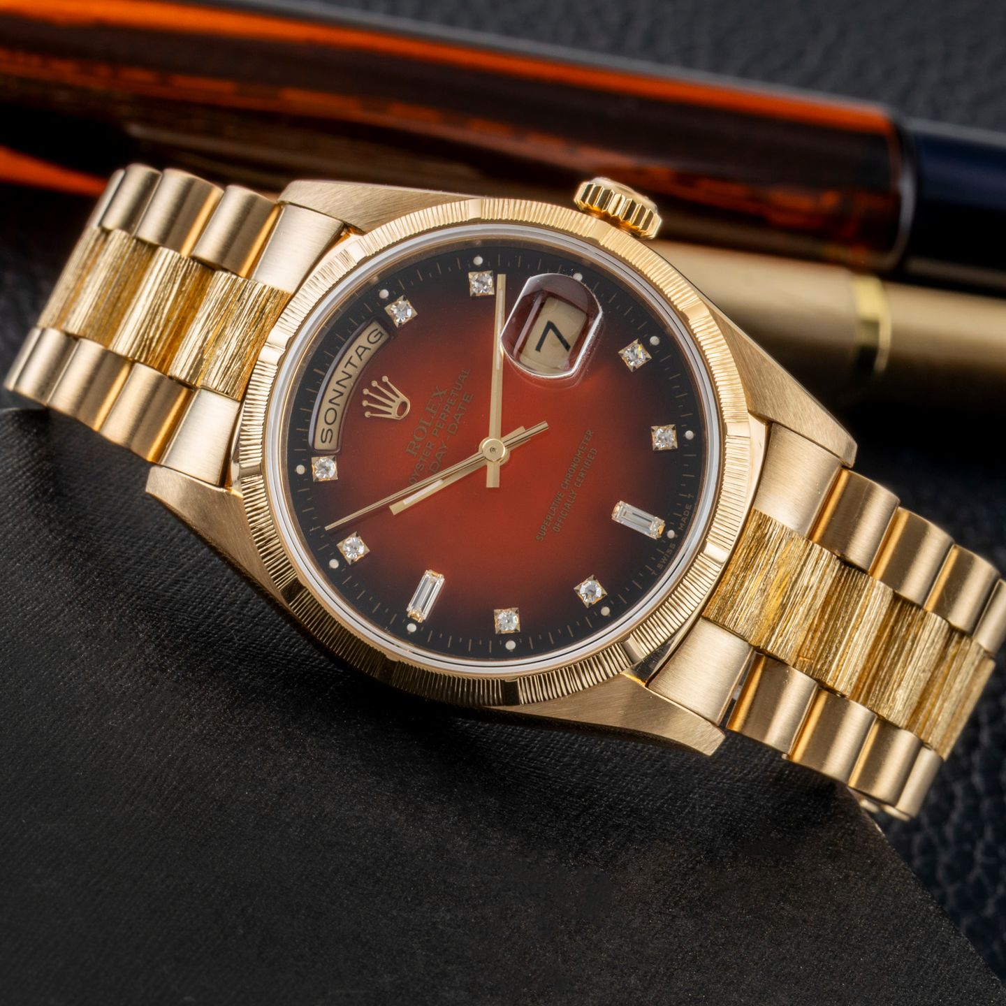 Rolex Day-Date 36 18248 (1989) - 36 mm Yellow Gold case (2/8)