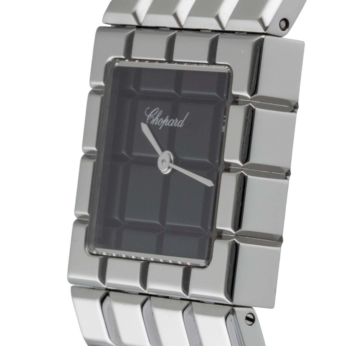 Chopard Ice Cube 11/8898 (2004) - Silver dial 22 mm Steel case (6/8)