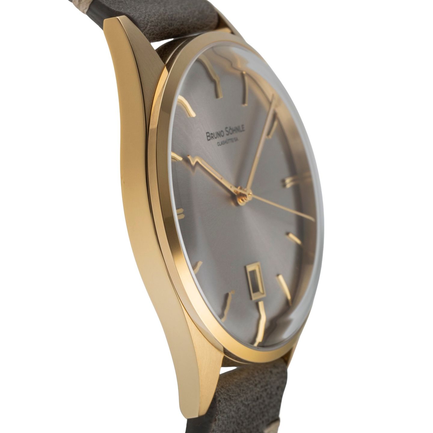 Bruno Söhnle Merano 17-33232-241 (2025) - Grey dial 40 mm Gold/Steel case (7/8)