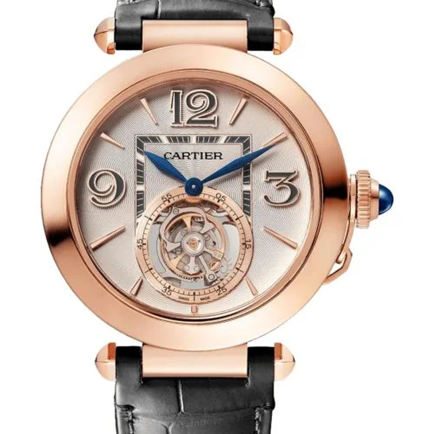 Cartier Pasha WHPA0010 (2026) - Wit wijzerplaat 41mm Roségoud (1/1)