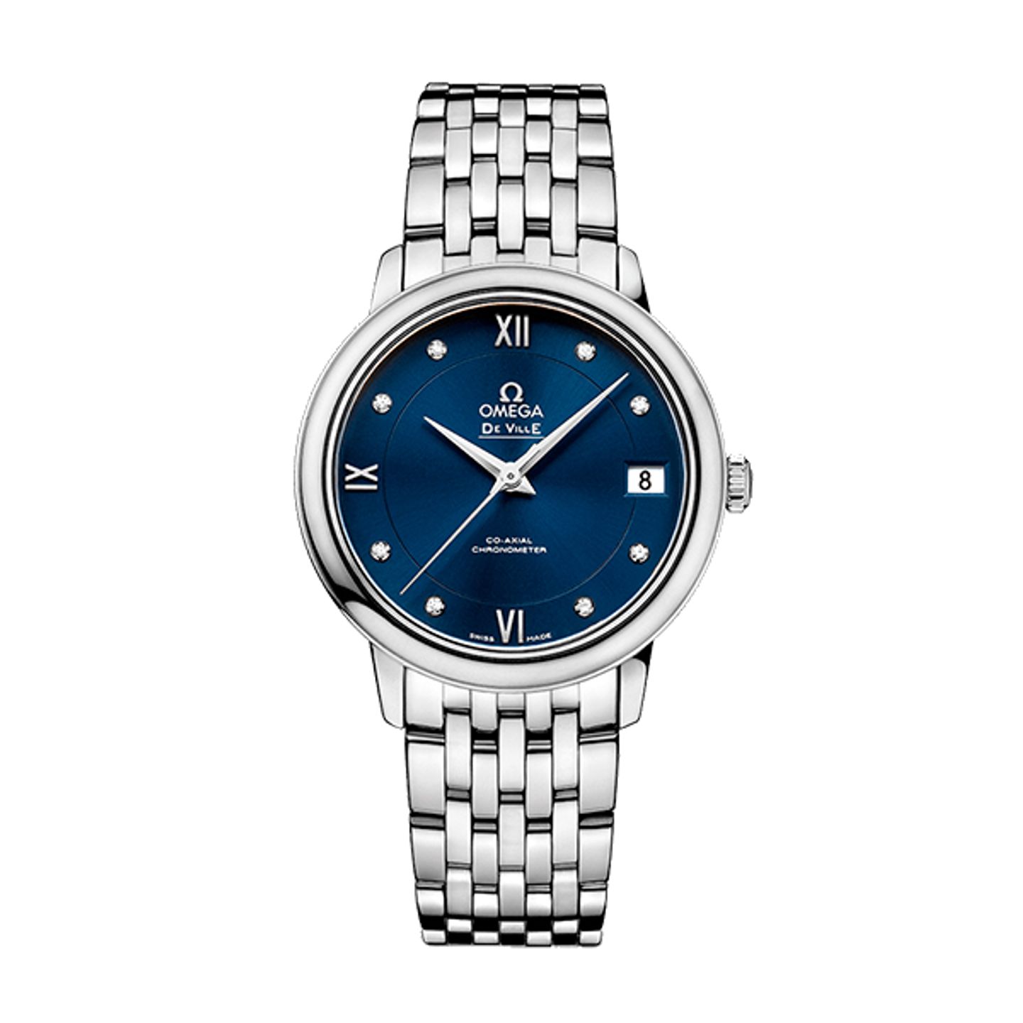 Omega De Ville Prestige 424.10.33.20.53.001 (2026) - Blue dial 33 mm Steel case (1/1)