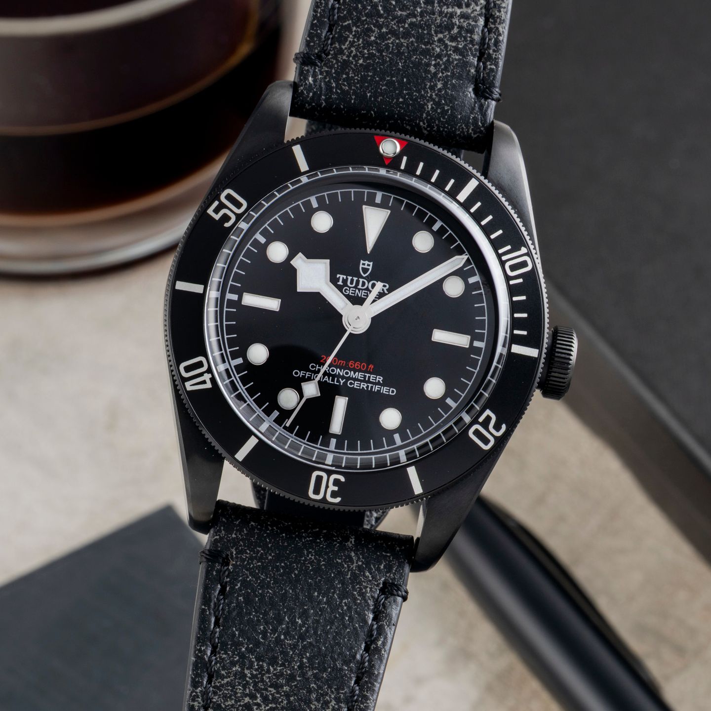 Tudor Black Bay Dark 79230DK (Onbekend (willekeurig serienummer)) - Zwart wijzerplaat 41mm Staal (3/8)
