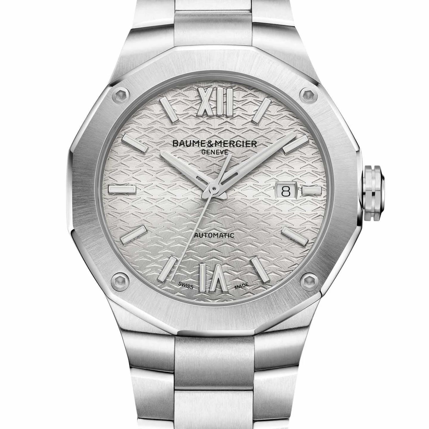 Baume & Mercier Riviera M0A10622 (2024) - Silver dial 42 mm Steel case (2/3)