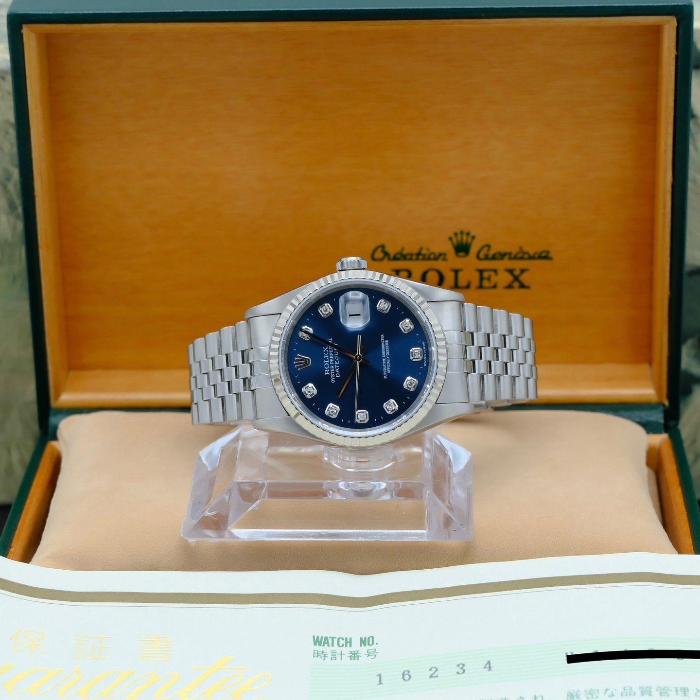 Rolex Datejust 36 16234 (2000) - 36 mm Steel case (3/8)