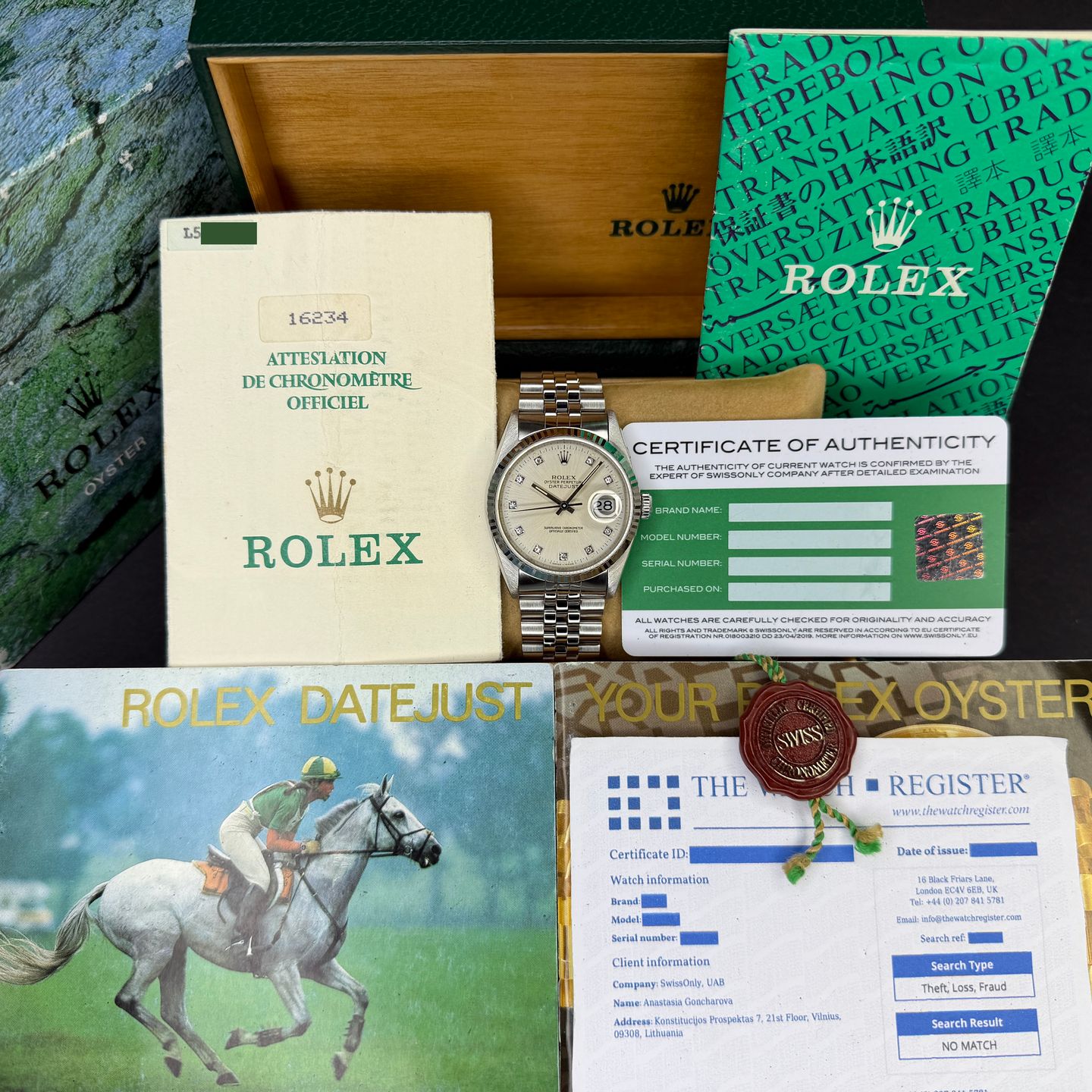 Rolex Datejust 36 16234 (1989) - 36 mm Steel case (3/8)