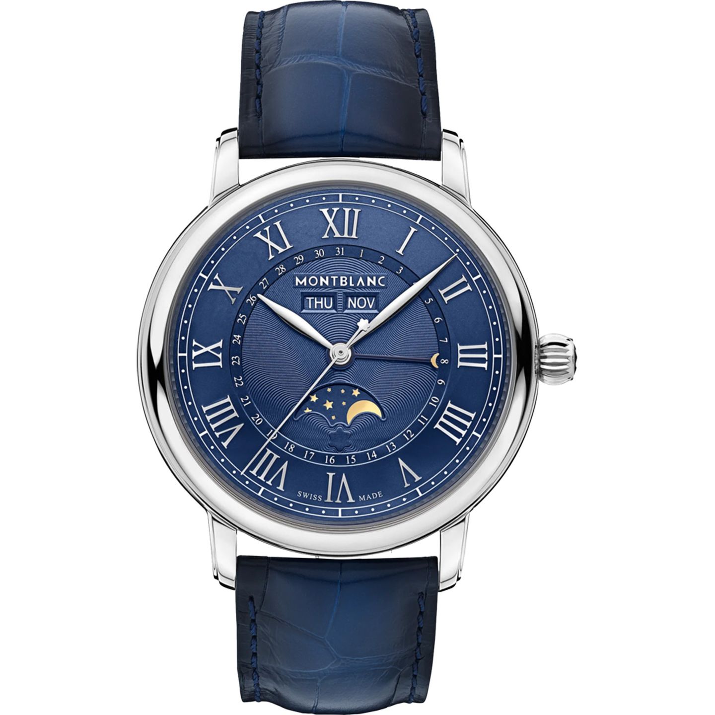 Montblanc Star 130967 (2024) - Blue dial 42 mm Steel case (1/2)