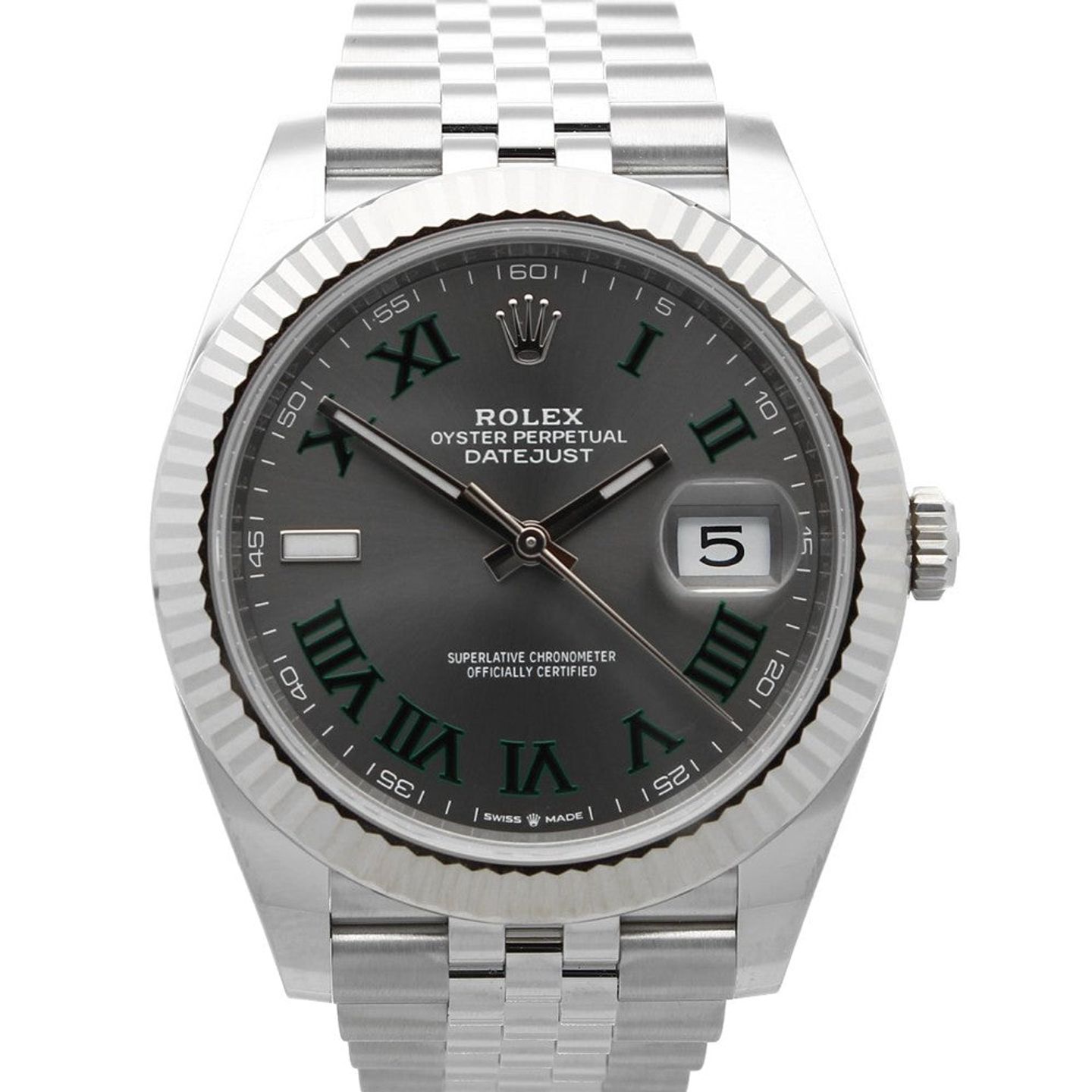 Rolex Datejust 41 126334 (2024) - Grey dial 41 mm Steel case (1/6)