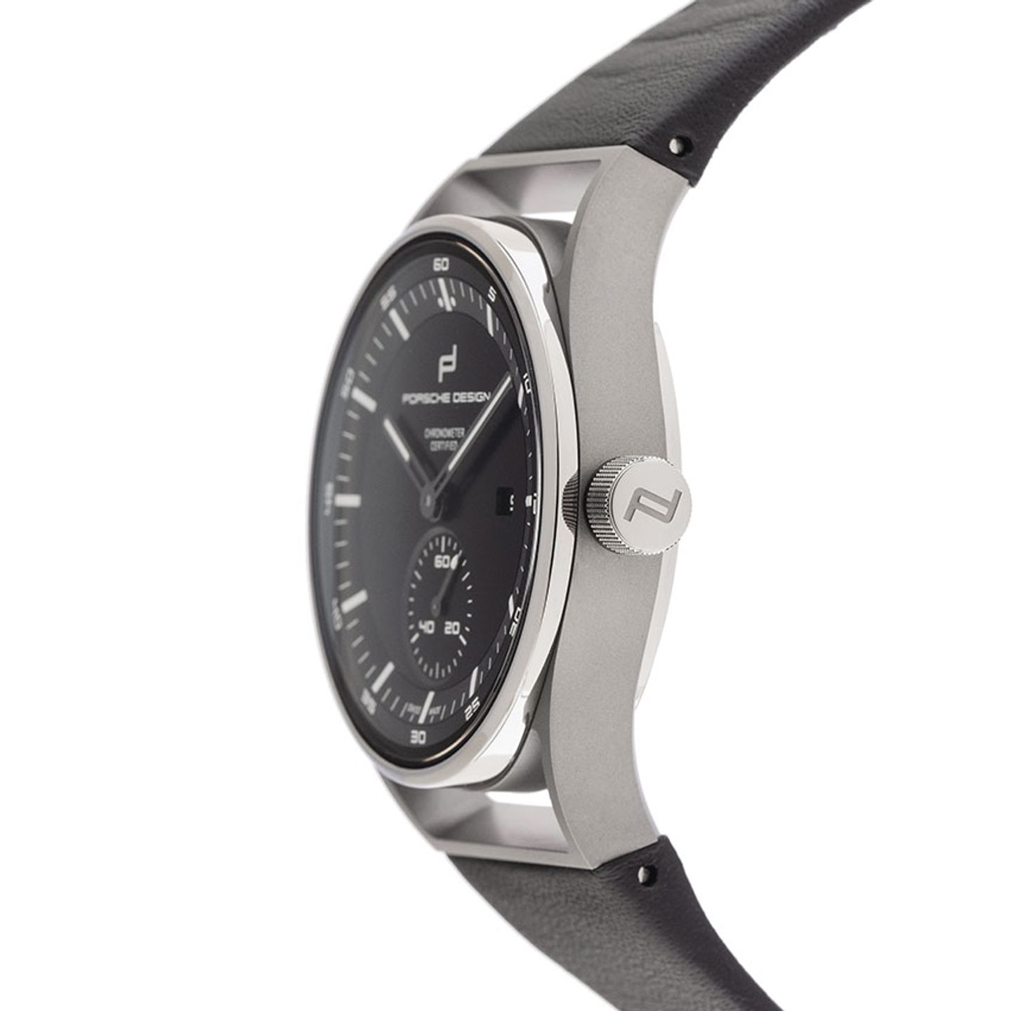 IWC Porsche Design IW3732 (2023) - Zwart wijzerplaat 36mm Titanium (4/7)