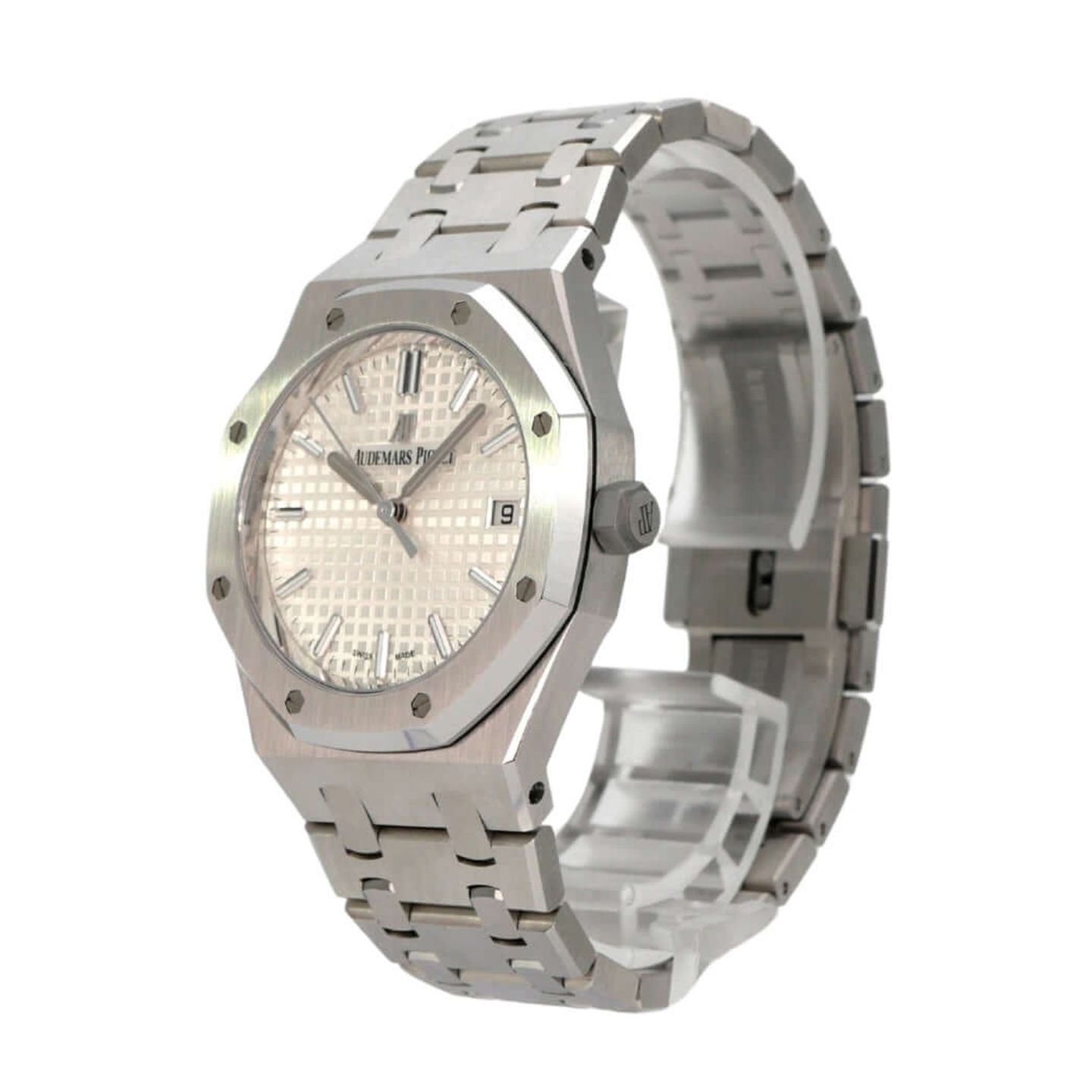 Audemars Piguet Royal Oak Selfwinding 77350ST.OO.1261ST.01 (2022) - Zilver wijzerplaat 34mm Staal (3/8)