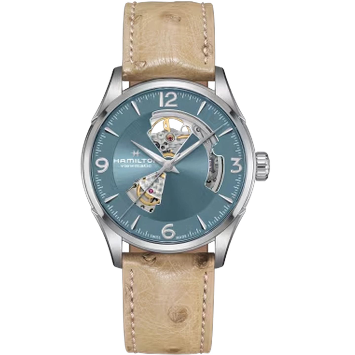 Hamilton Horological Smartwatch H32705842 (2025) - Blauw wijzerplaat 42mm Staal (1/1)