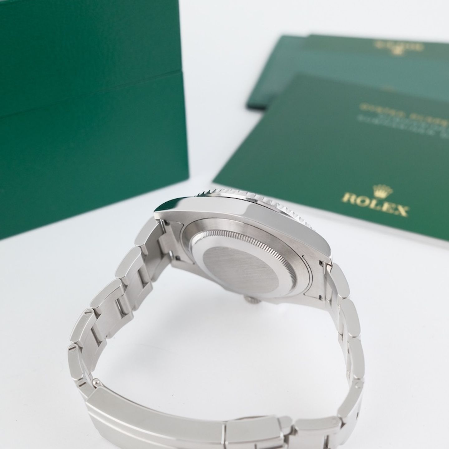 Rolex Submariner Date 116610LV (2017) - Green dial 40 mm Steel case (7/8)