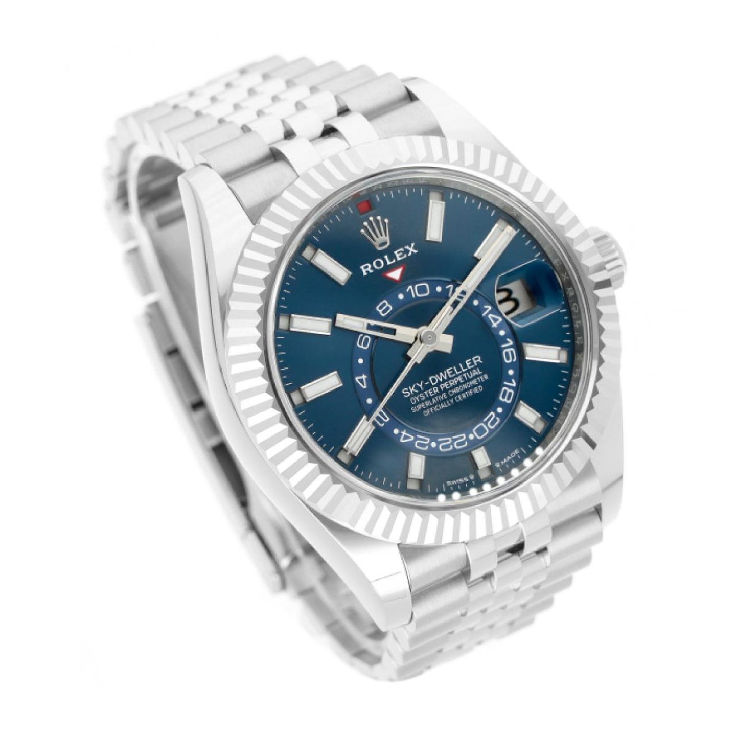 Rolex Sky-Dweller 336934 (2026) - Blauw wijzerplaat 42mm Staal (3/5)