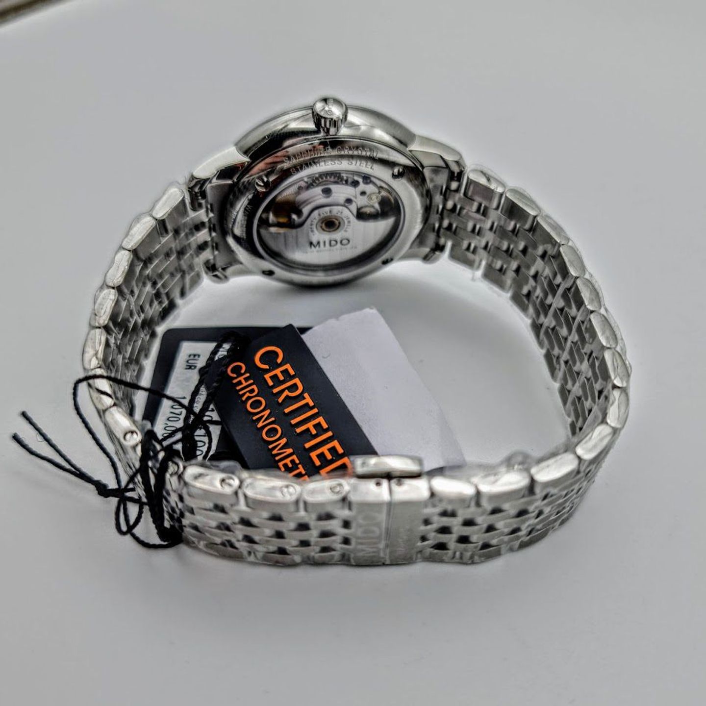 Mido Baroncelli M027.408.11.041.00 (2025) - Blue dial 40 mm Steel case (6/8)