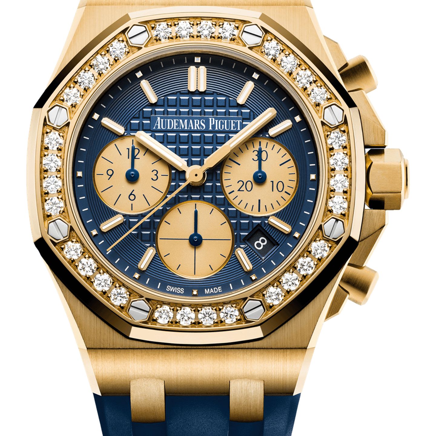 Audemars Piguet Royal Oak Offshore Lady 26231BA.ZZ.D027CA.01 (2025) - Blue dial 37 mm Yellow Gold case (1/1)