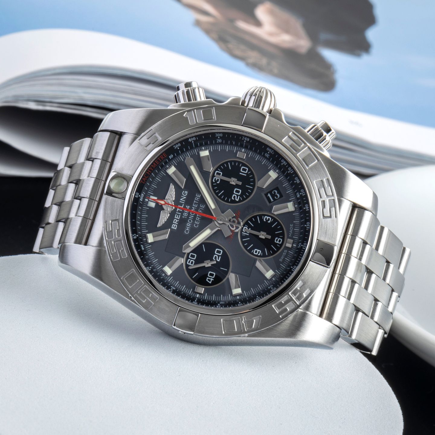 Breitling Chronomat 44 AB0110 (2012) - 44mm Staal (2/8)