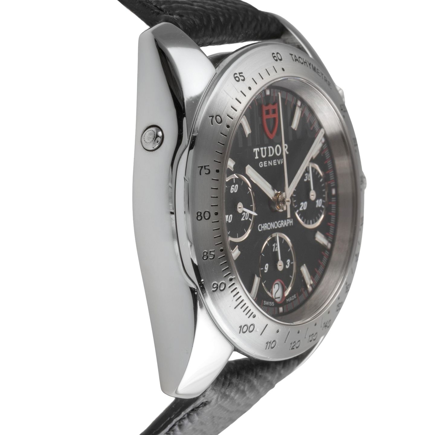 Tudor Sport Chronograph 20300 (2010) - Silver dial 41 mm Steel case (7/8)