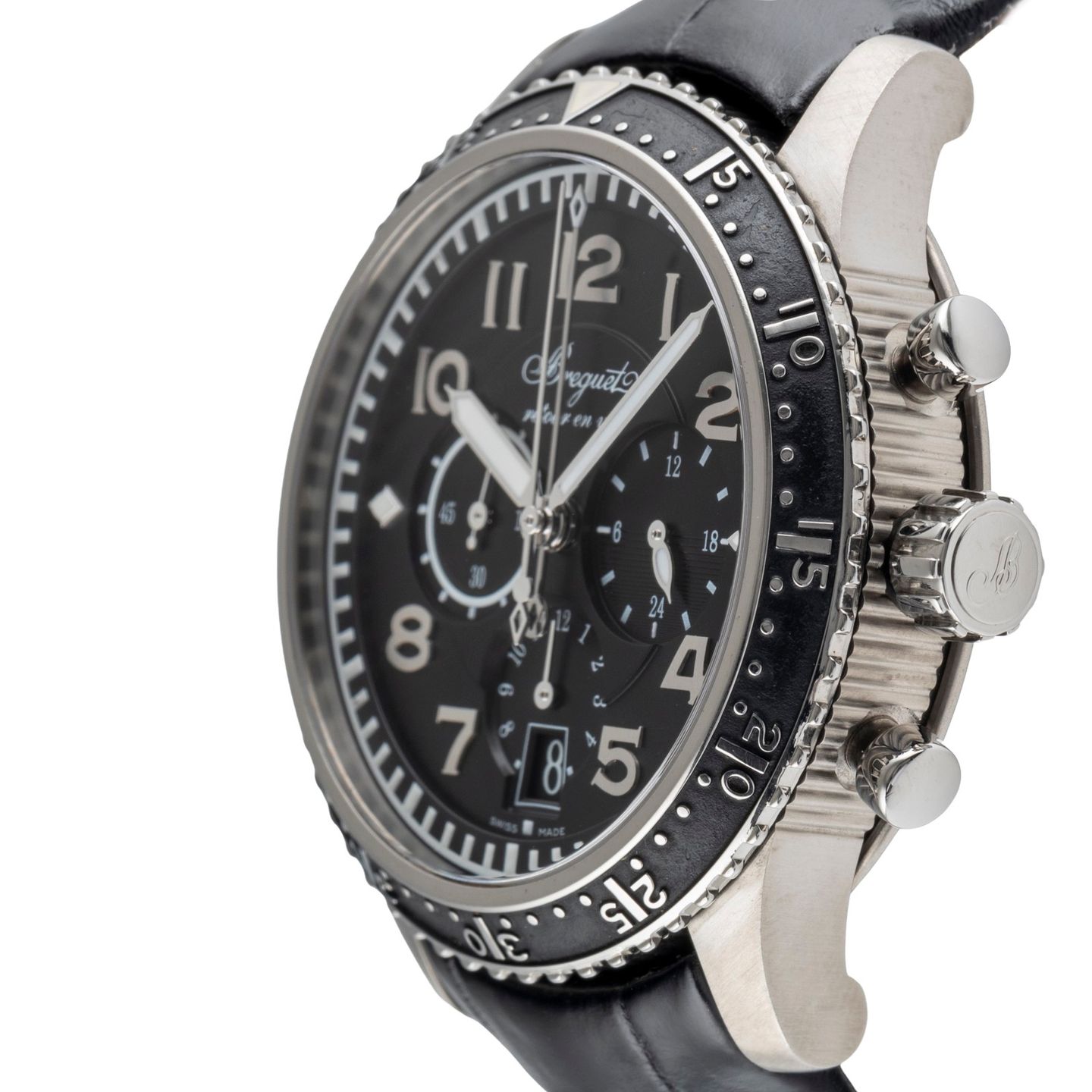 Breguet Type XX - XXI - XXII 3810TI/H2/3ZU (2010) - Black dial 43 mm (6/8)
