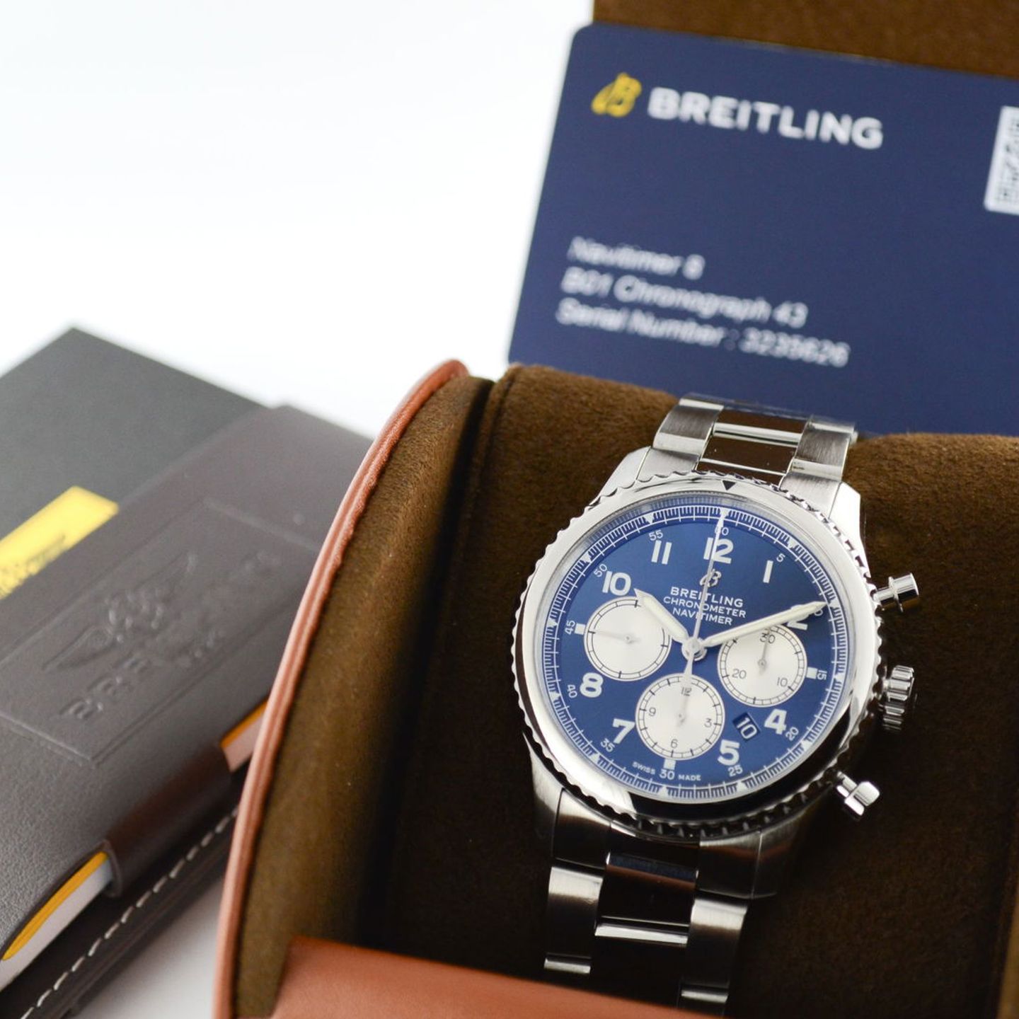 Breitling Navitimer 8 AB0117131C1A1 (2022) - Blue dial 43 mm Steel case (7/7)