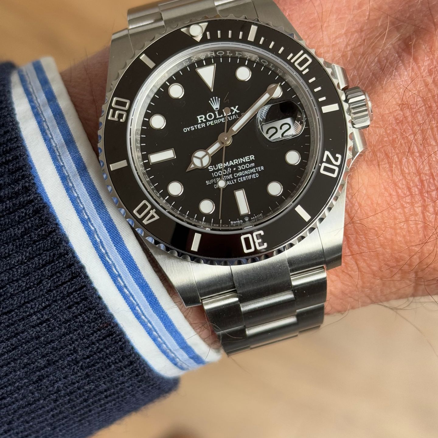Rolex Submariner Date 126610LN (2025) - Zwart wijzerplaat 41mm Staal (7/7)