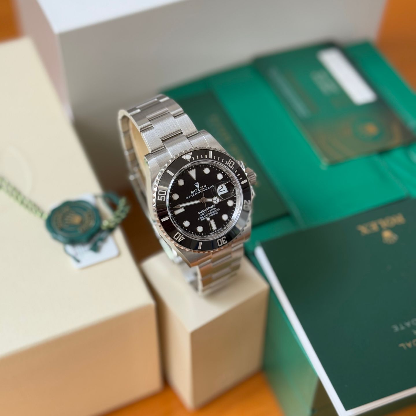 Rolex Submariner Date 126610LN (2025) - Zwart wijzerplaat 41mm Staal (3/7)