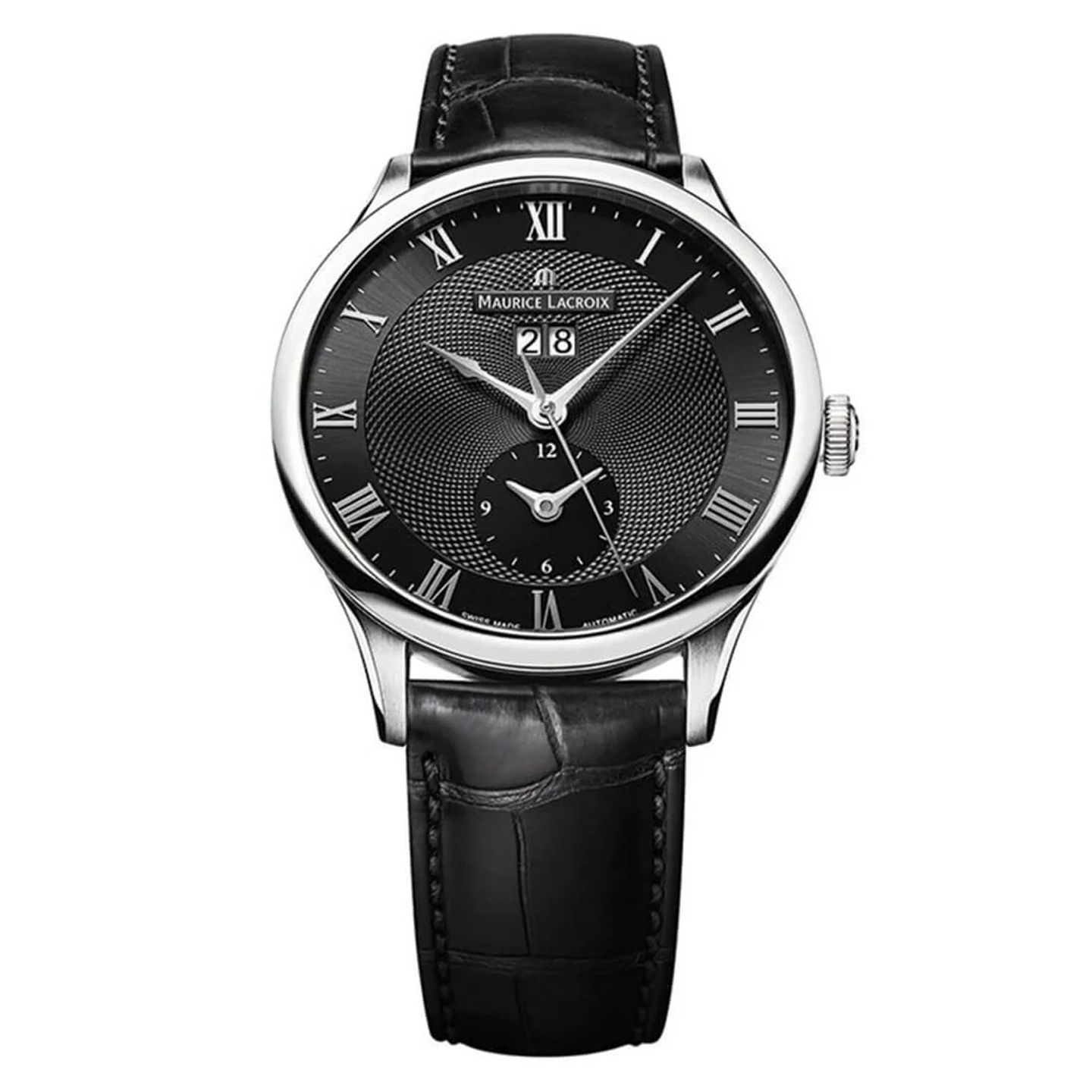 Maurice Lacroix Masterpiece MP6707-SS001-310 (2023) - Black dial 40 mm Steel case (3/3)