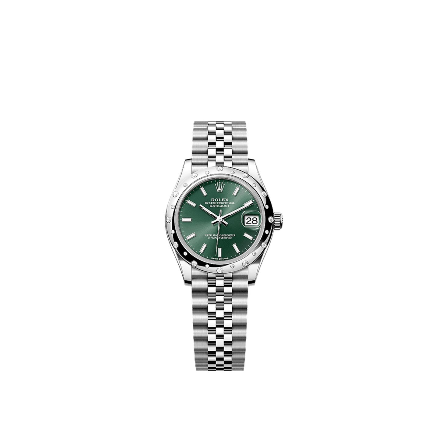 Rolex Datejust 31 278344RBR (2025) - Green dial 31 mm Steel case (1/1)
