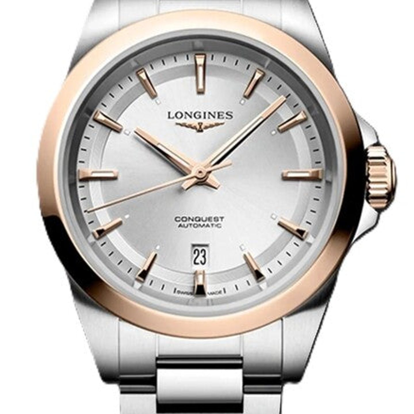 Longines Conquest L3.320.5.72.6 (2026) - Silver dial 30 mm Steel case (1/1)