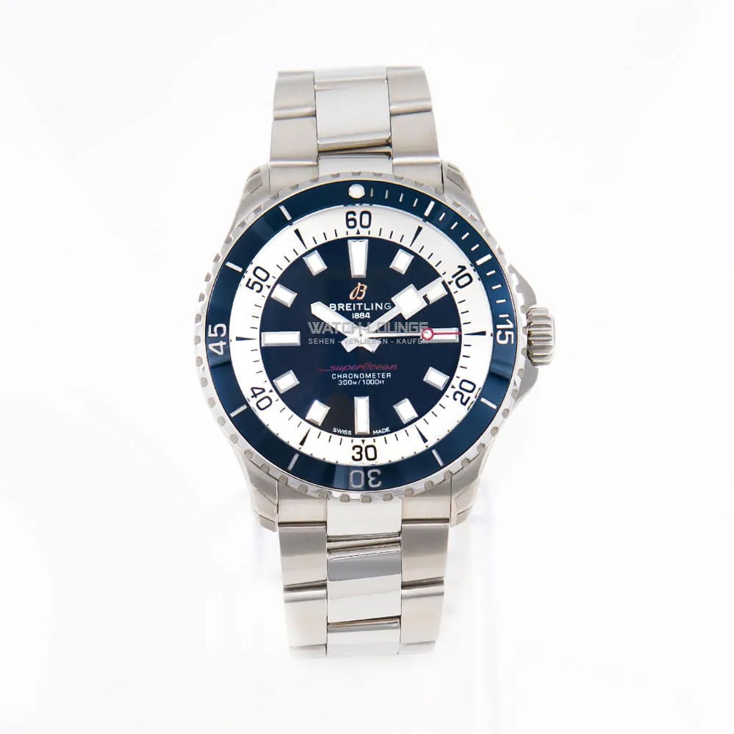 Breitling Superocean 42 A17375E71C1A1 (2025) - Blue dial 42 mm Steel case (3/8)