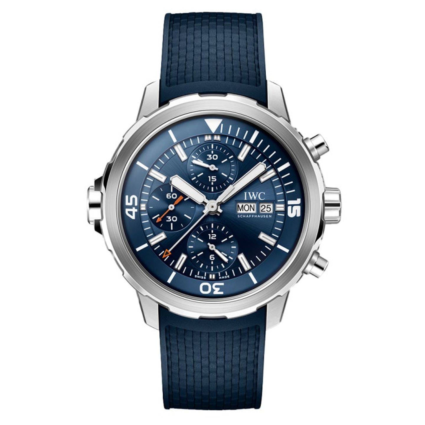 IWC Aquatimer Chronograph IW376806 (2025) - Blue dial 44 mm Steel case (1/1)