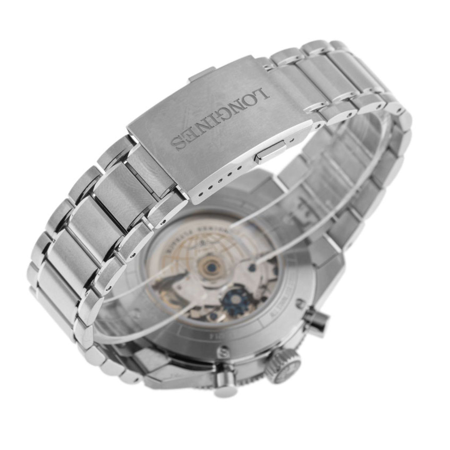 Longines Spirit L3.821.1.49.6 (2024) - Blue dial 42 mm Steel case (7/7)