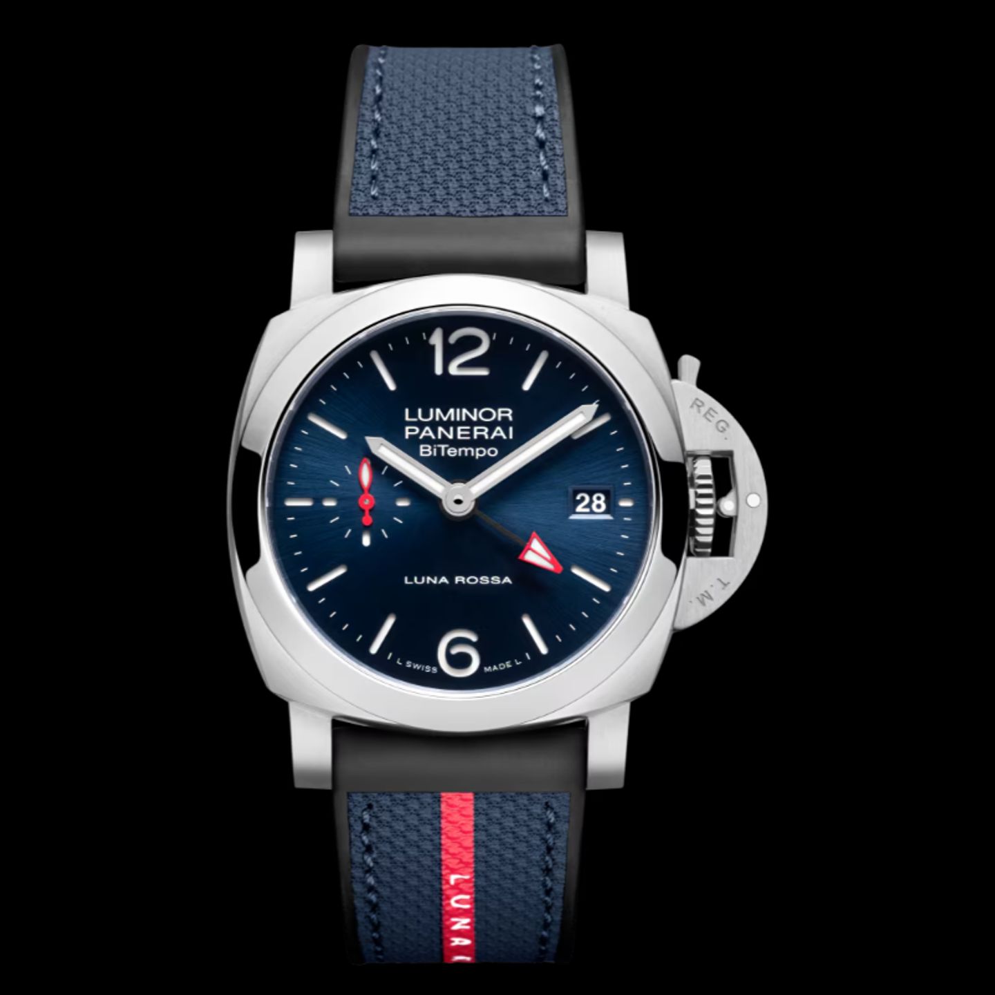 Panerai Luminor PAM01404 (2024) - Blue dial 40 mm Steel case (1/1)