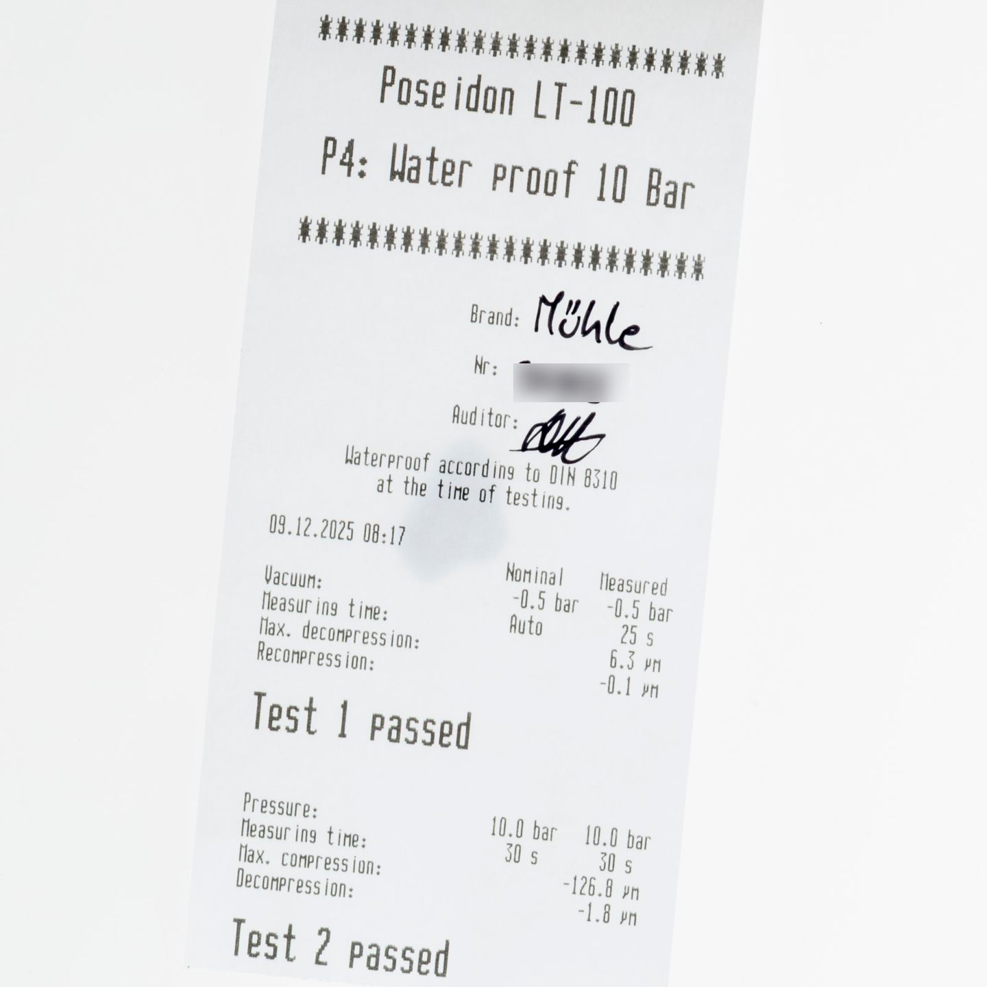 Mühle Glashütte Terrasport II M1-37-60 (2015) - Black dial 41 mm Steel case (5/8)