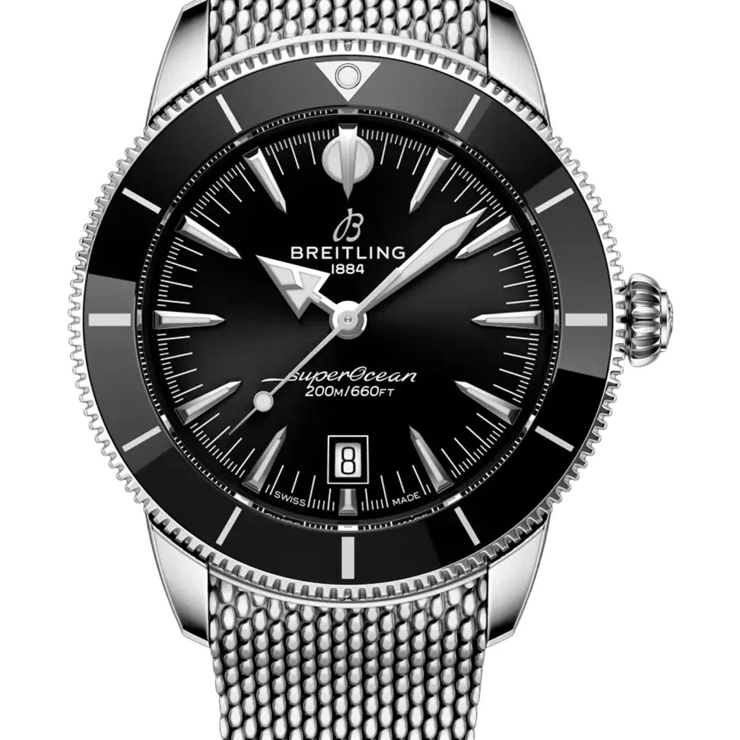 Breitling Superocean Heritage 42 AB3112241B1A1 (2026) - Zwart wijzerplaat 44mm Staal (1/1)