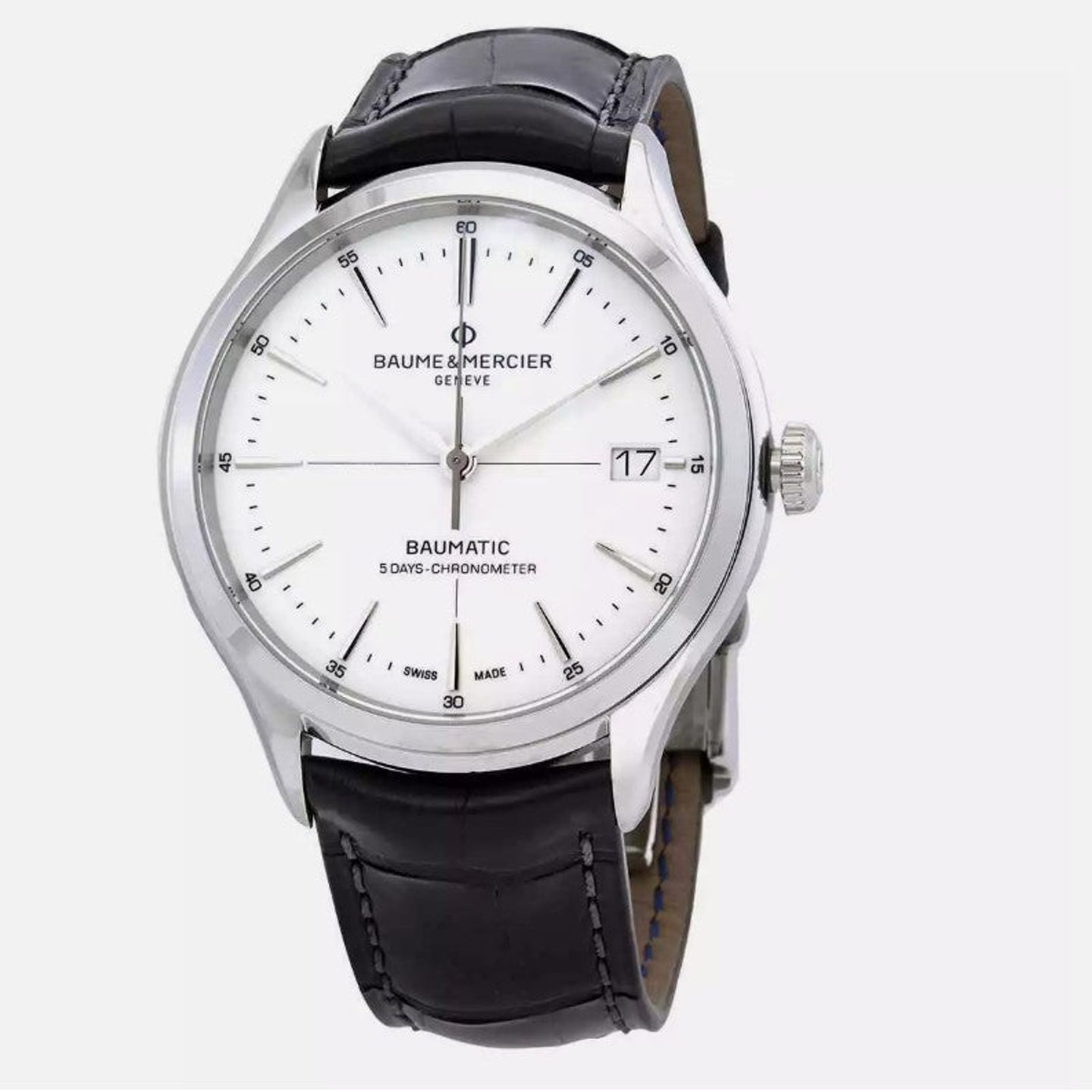 Baume & Mercier Clifton M0A10518 (2025) - White dial 40 mm Steel case (1/1)