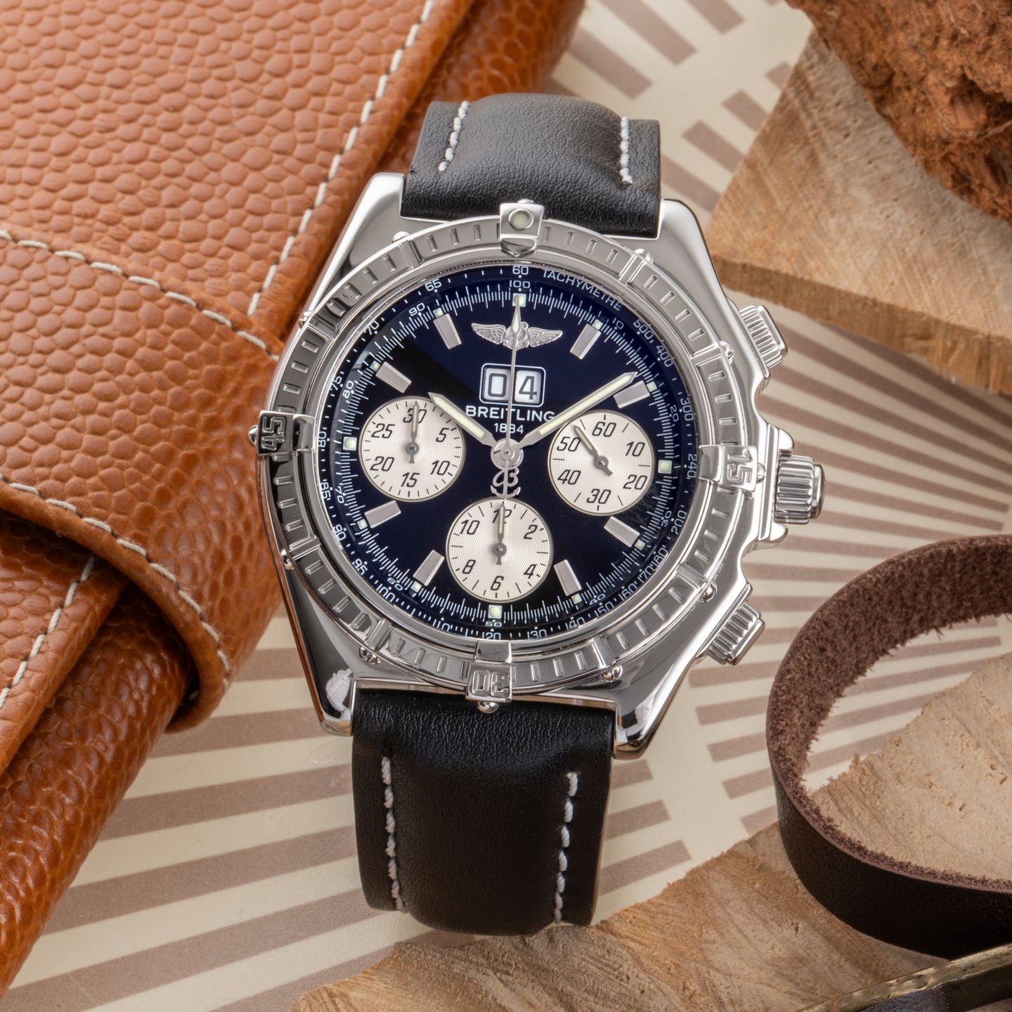 Breitling Crosswind Special A44355 (2000) - 44mm Staal (1/8)