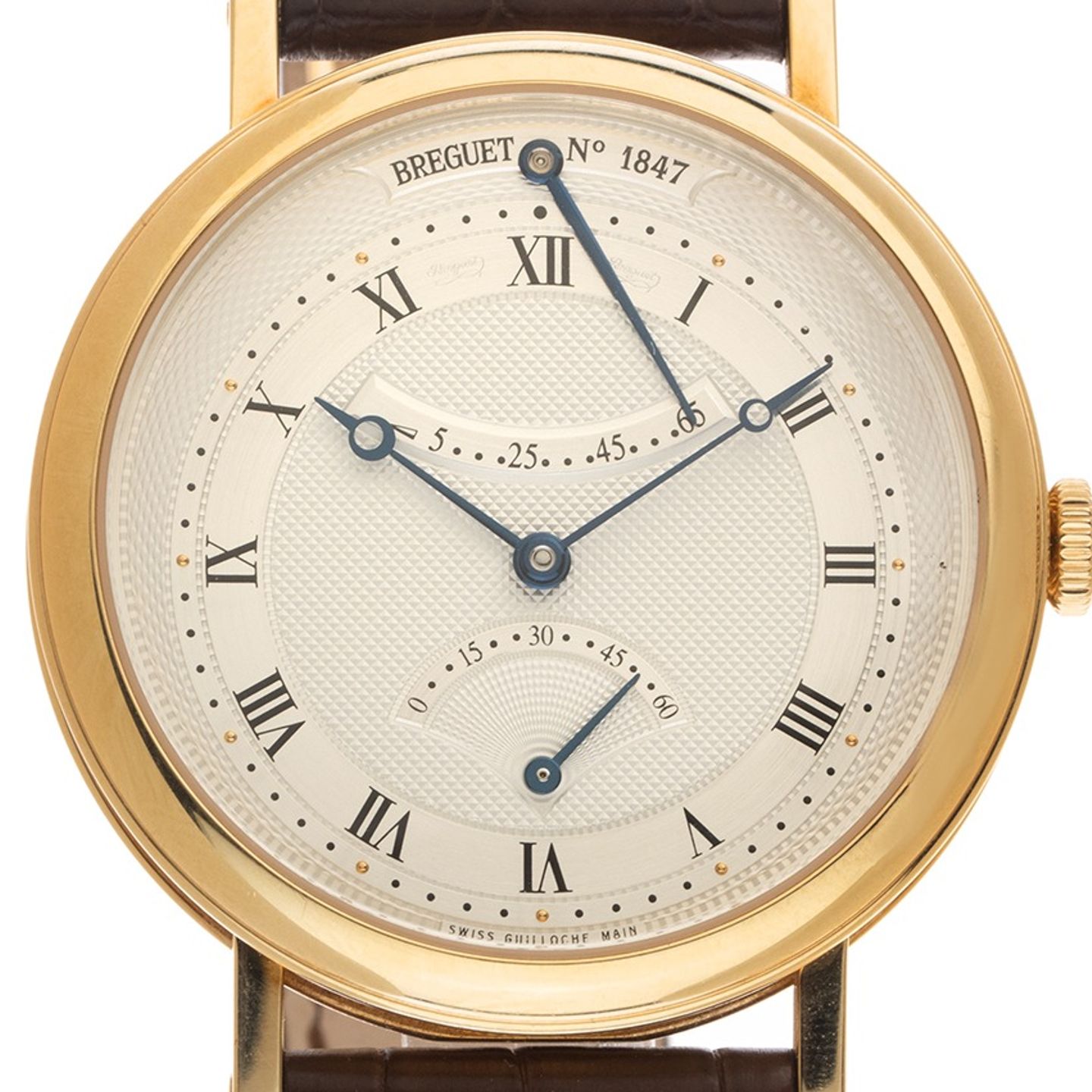 Breguet Classique 5207BA/12/9V6 (2017) - Zilver wijzerplaat 39mm Geelgoud (1/7)