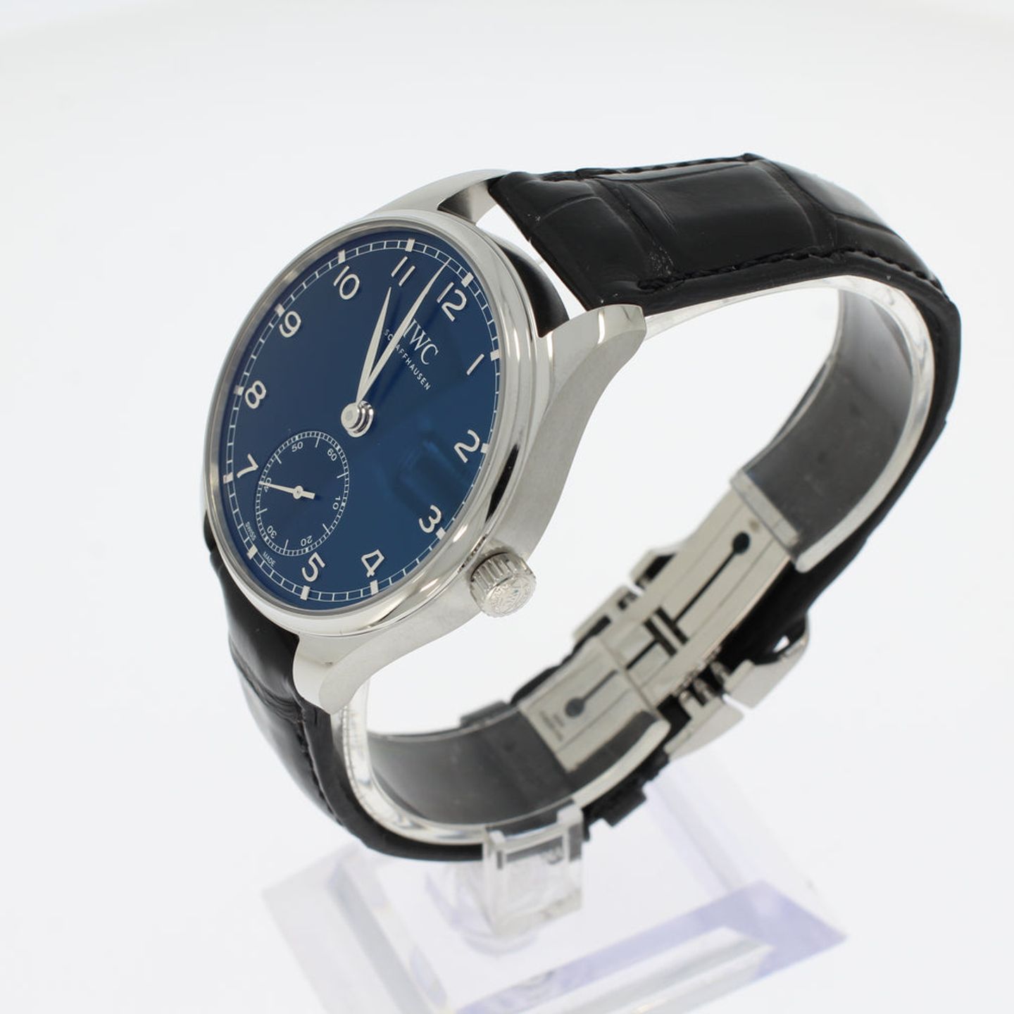 IWC Portuguese Automatic IW358305 (2024) - Blue dial 40 mm Steel case (2/4)