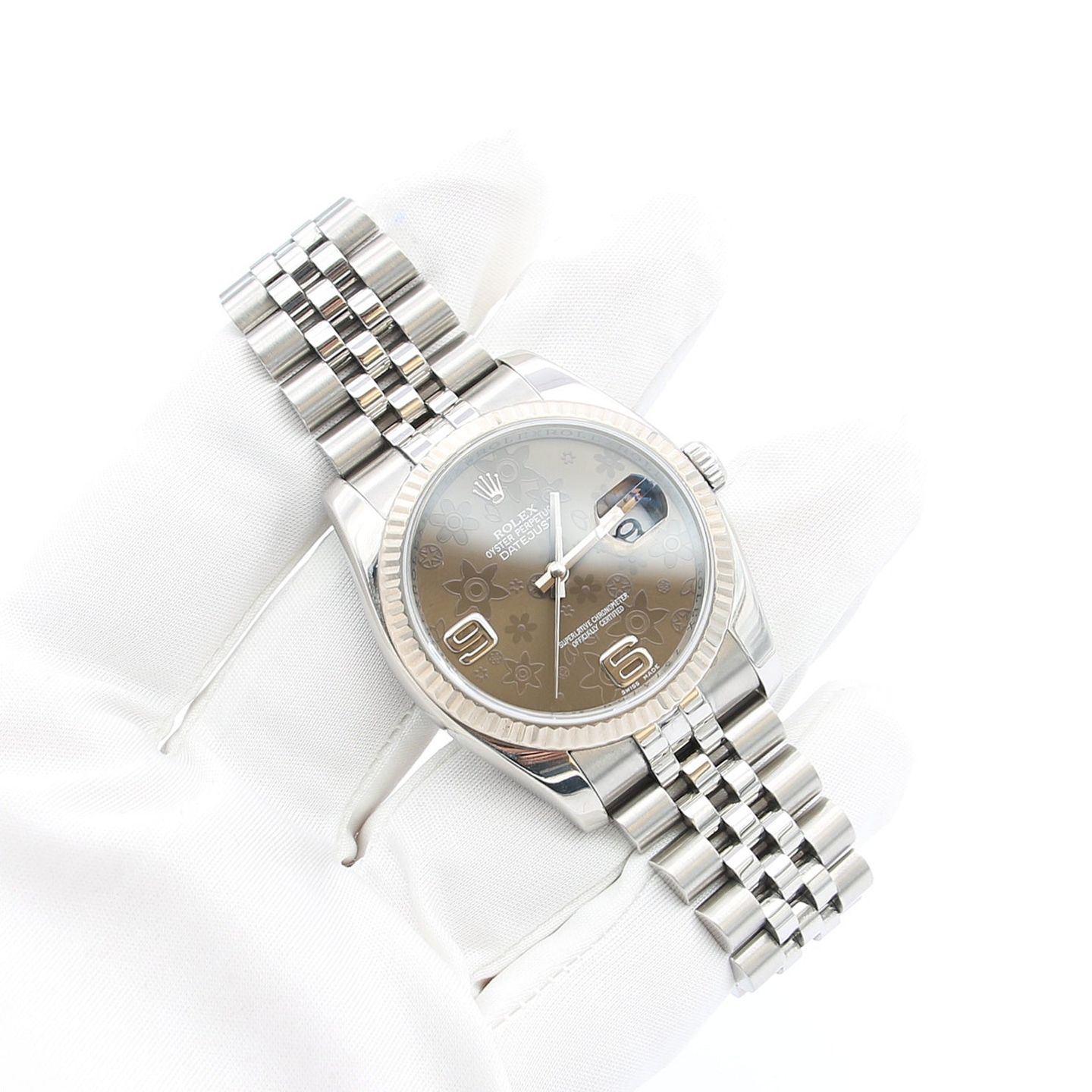 Rolex Datejust 36 116234 (Unknown (random serial)) - Brown dial 36 mm Steel case (3/8)