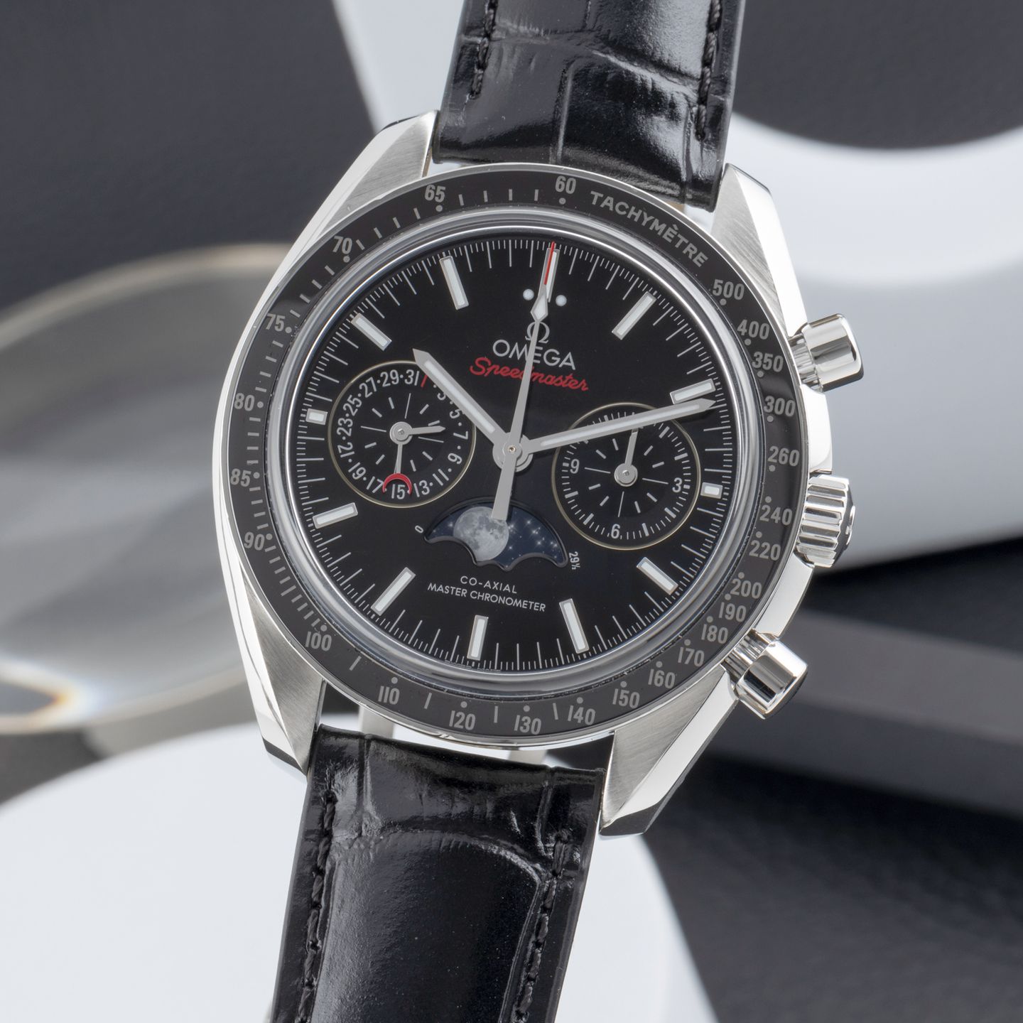 Omega Speedmaster Moonphase 304.33.44.52.01.001 - (3/8)