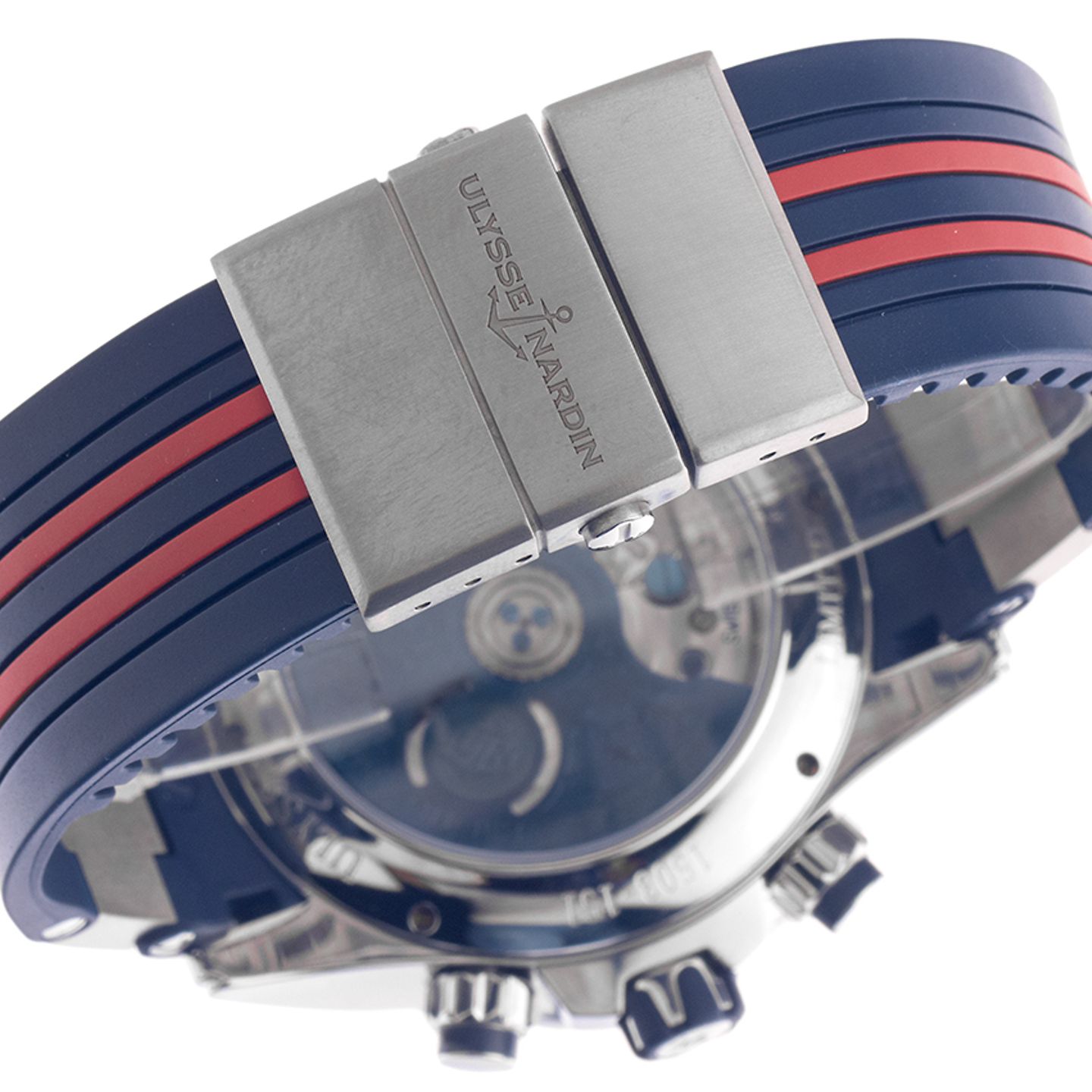 Ulysse Nardin Diver Chronograph 1503-151-3/92 (2016) - Black dial 45 mm Steel case (7/7)