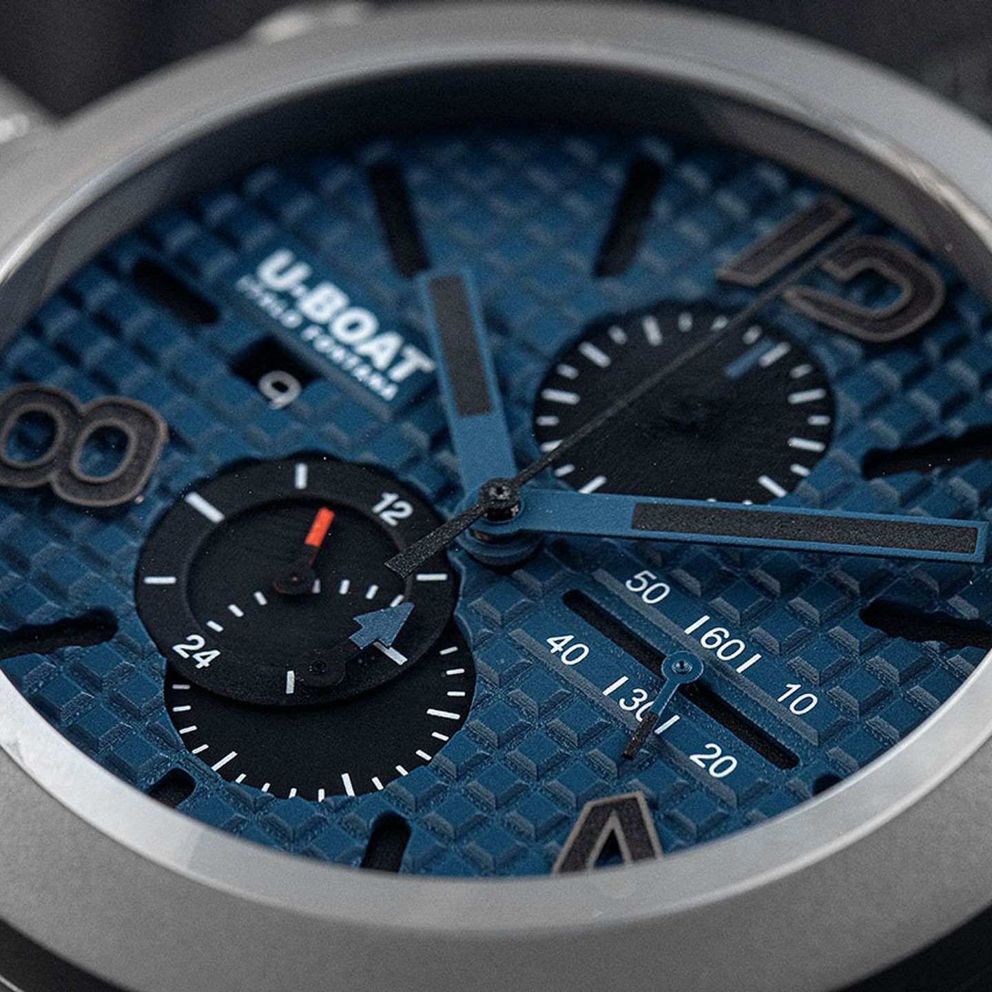 U-Boat Classico 3003 (Unknown (random serial)) - Blue dial 45 mm Titanium case (3/7)