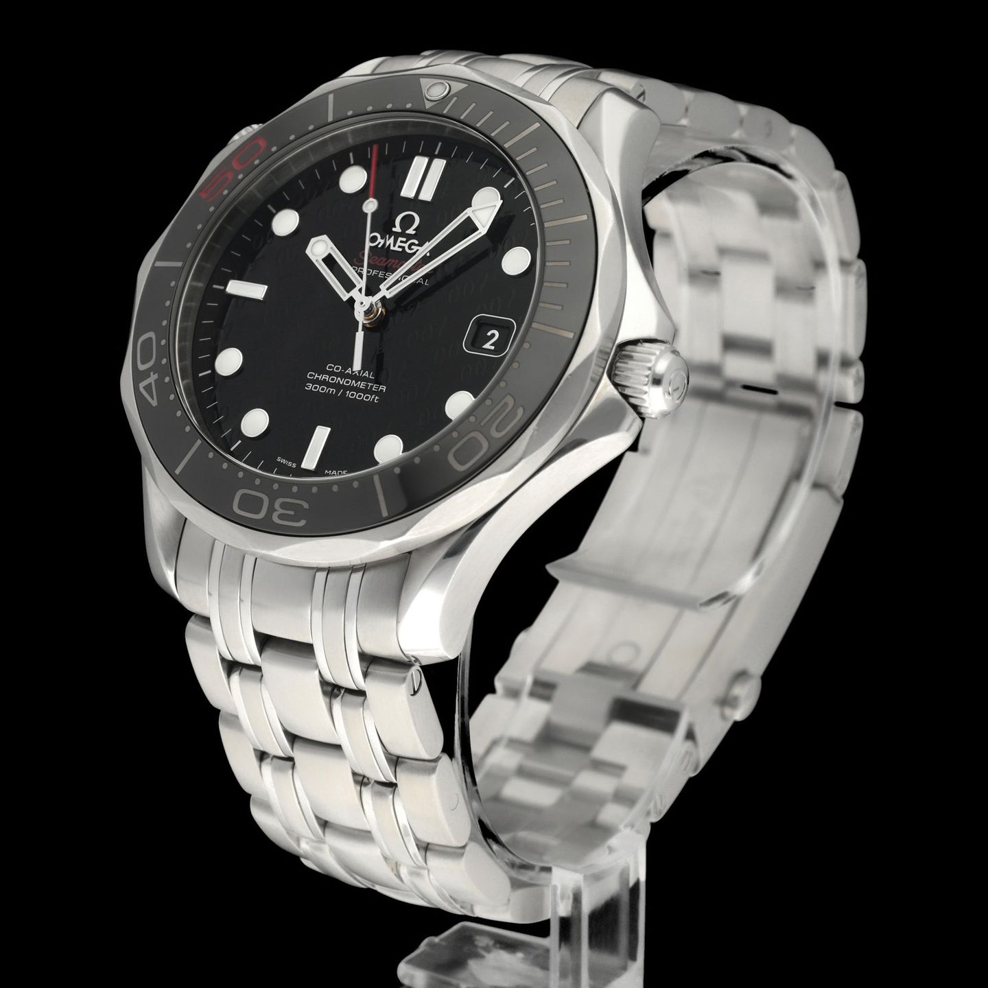 Omega Seamaster Diver 300 M 212.30.41.20.01.005 (2012) - Black dial 41 mm Steel case (5/8)