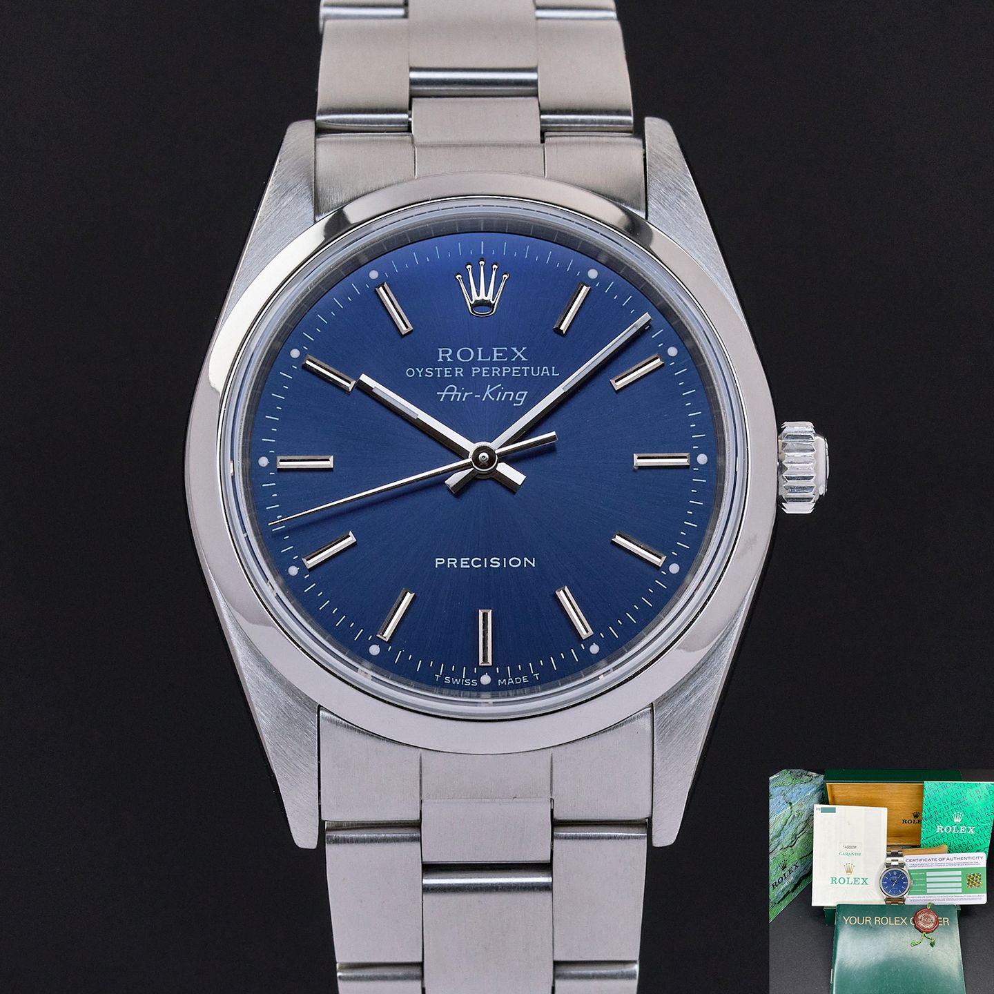 Rolex Air-King 14000M (2000) - 34 mm Steel case (1/7)