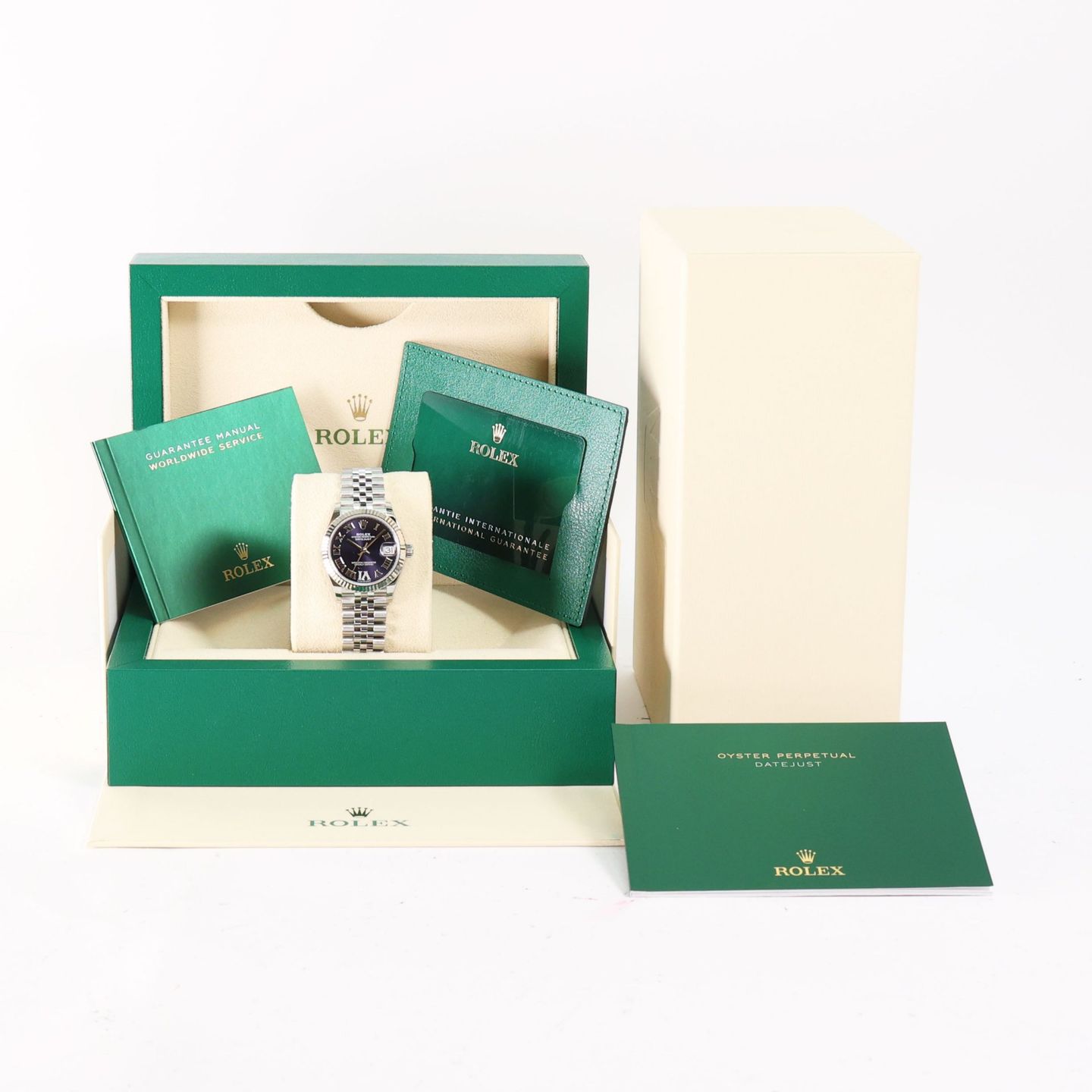Rolex Datejust 31 278274 (2024) - Paars wijzerplaat 31mm Staal (6/6)